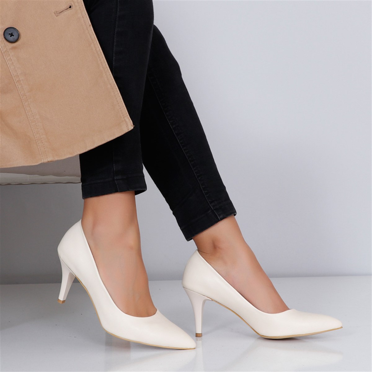Ten Topuklu Kadın Stiletto 70