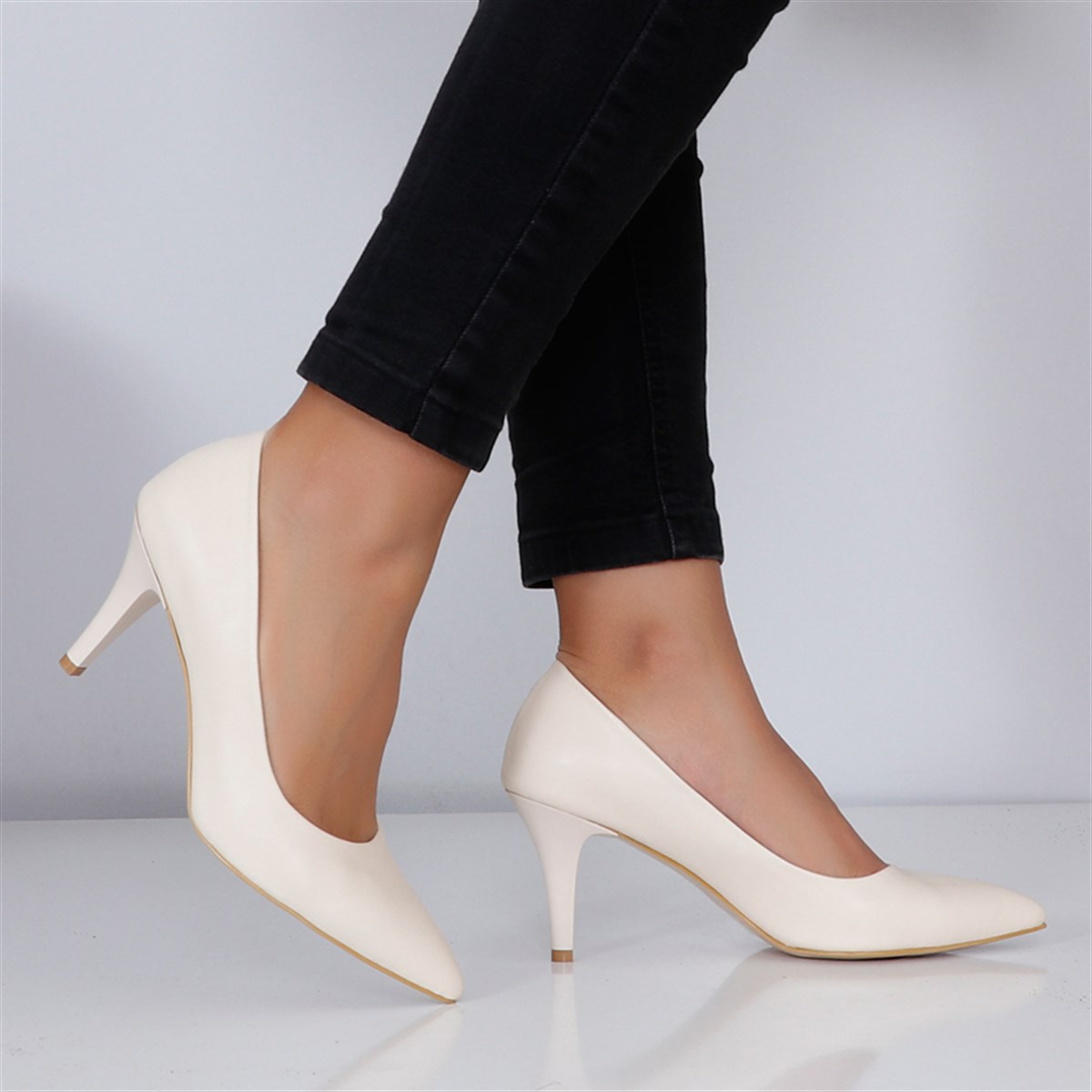 Ten Topuklu Kadın Stiletto 70