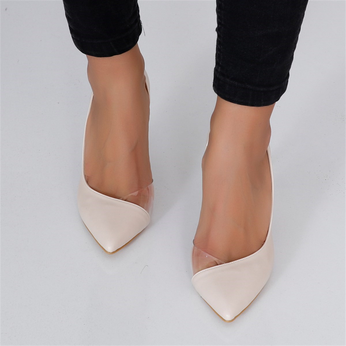 Ten Yüksek Topuklu Kadın Stiletto 84Y
