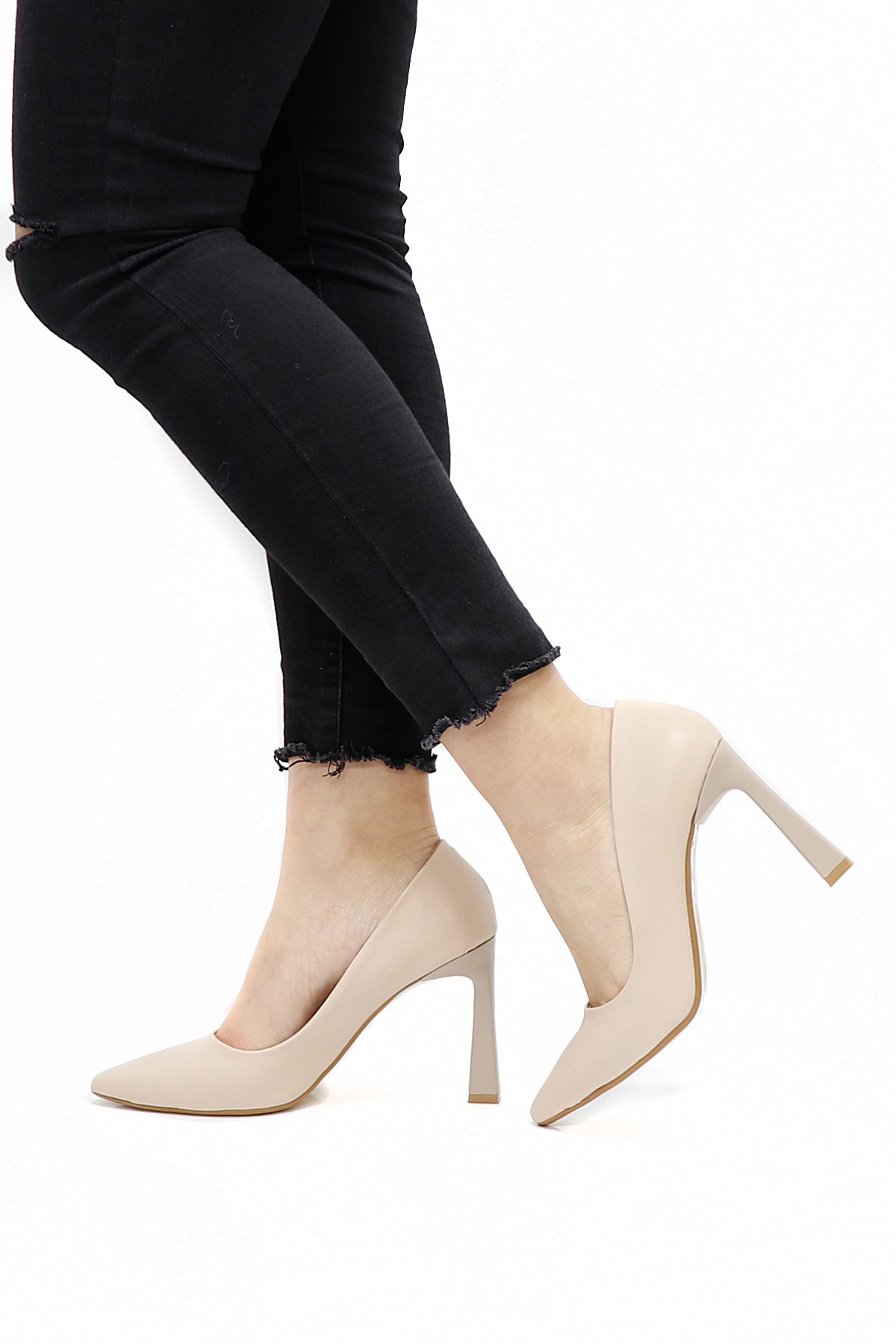 Ten Yüksek Topuklu Stiletto Kadın Ayakkabı 970