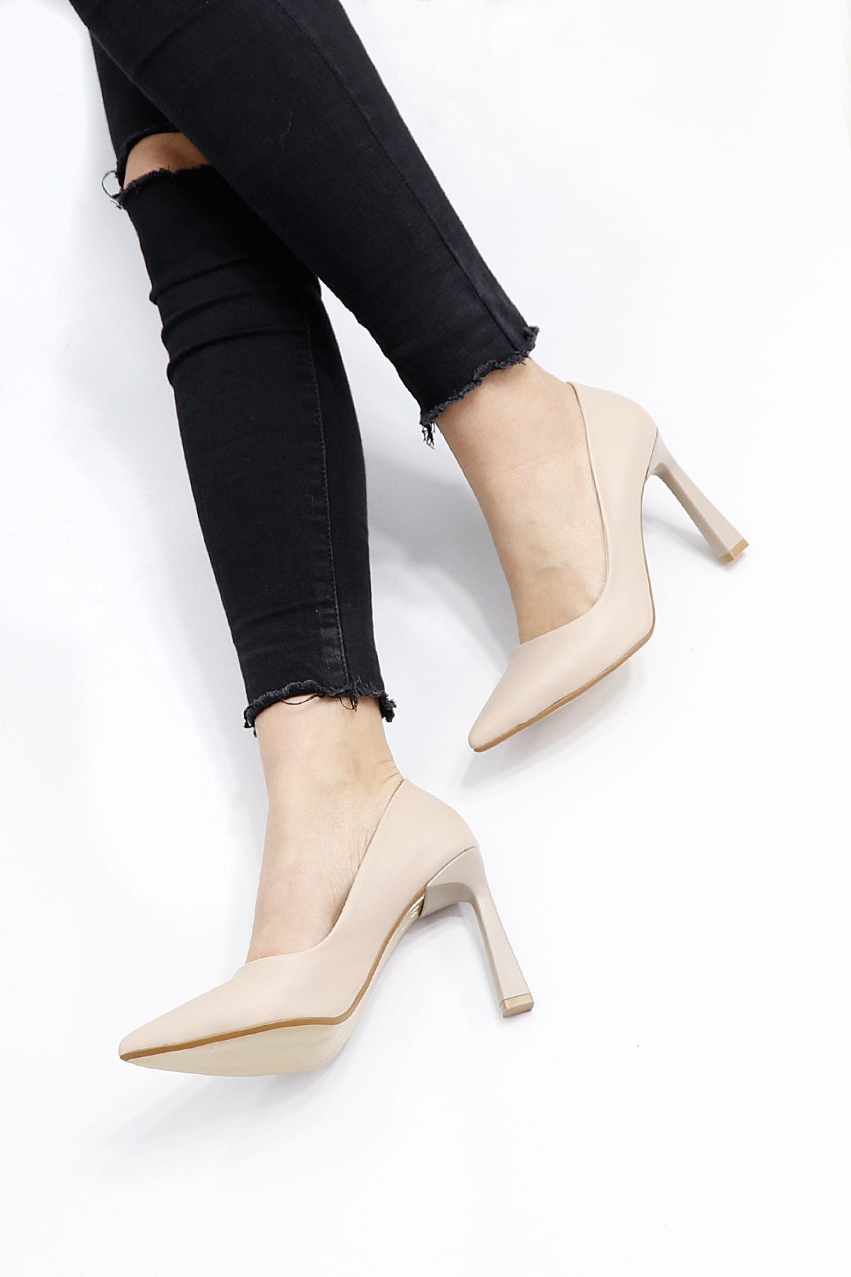 Ten Yüksek Topuklu Stiletto Kadın Ayakkabı 970
