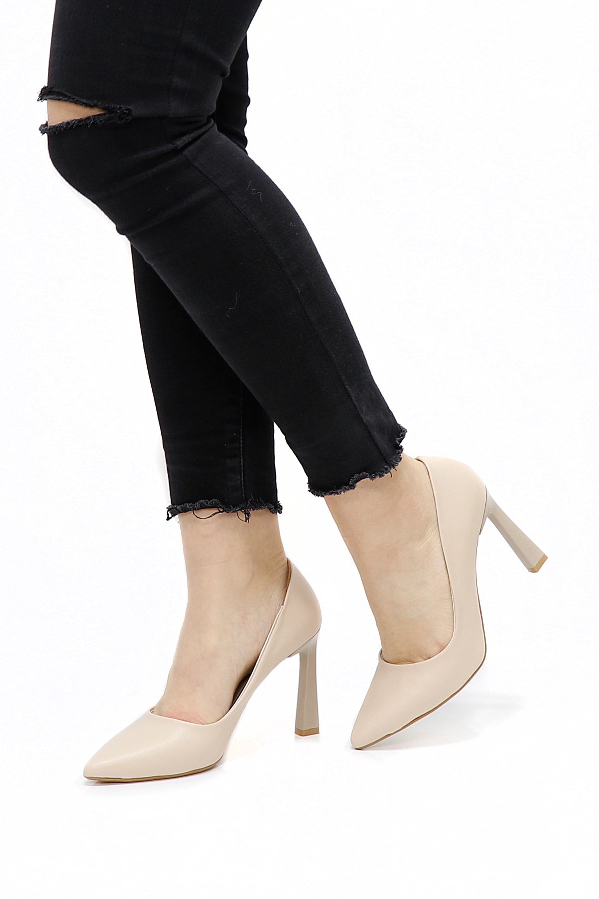 Ten Yüksek Topuklu Stiletto Kadın Ayakkabı 970