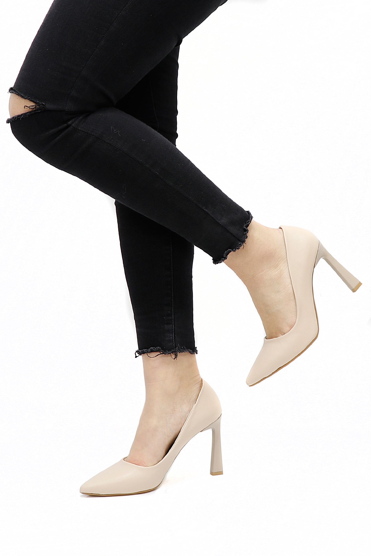 Ten Yüksek Topuklu Stiletto Kadın Ayakkabı 970