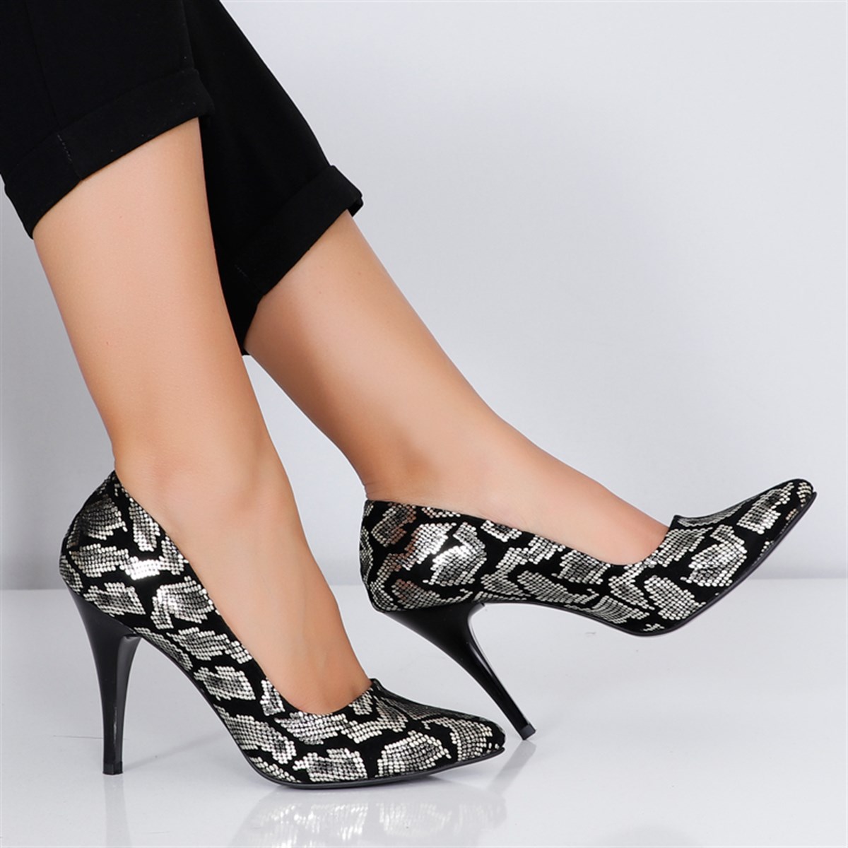 Yüksek Topuklu Kadın Stiletto 072-1