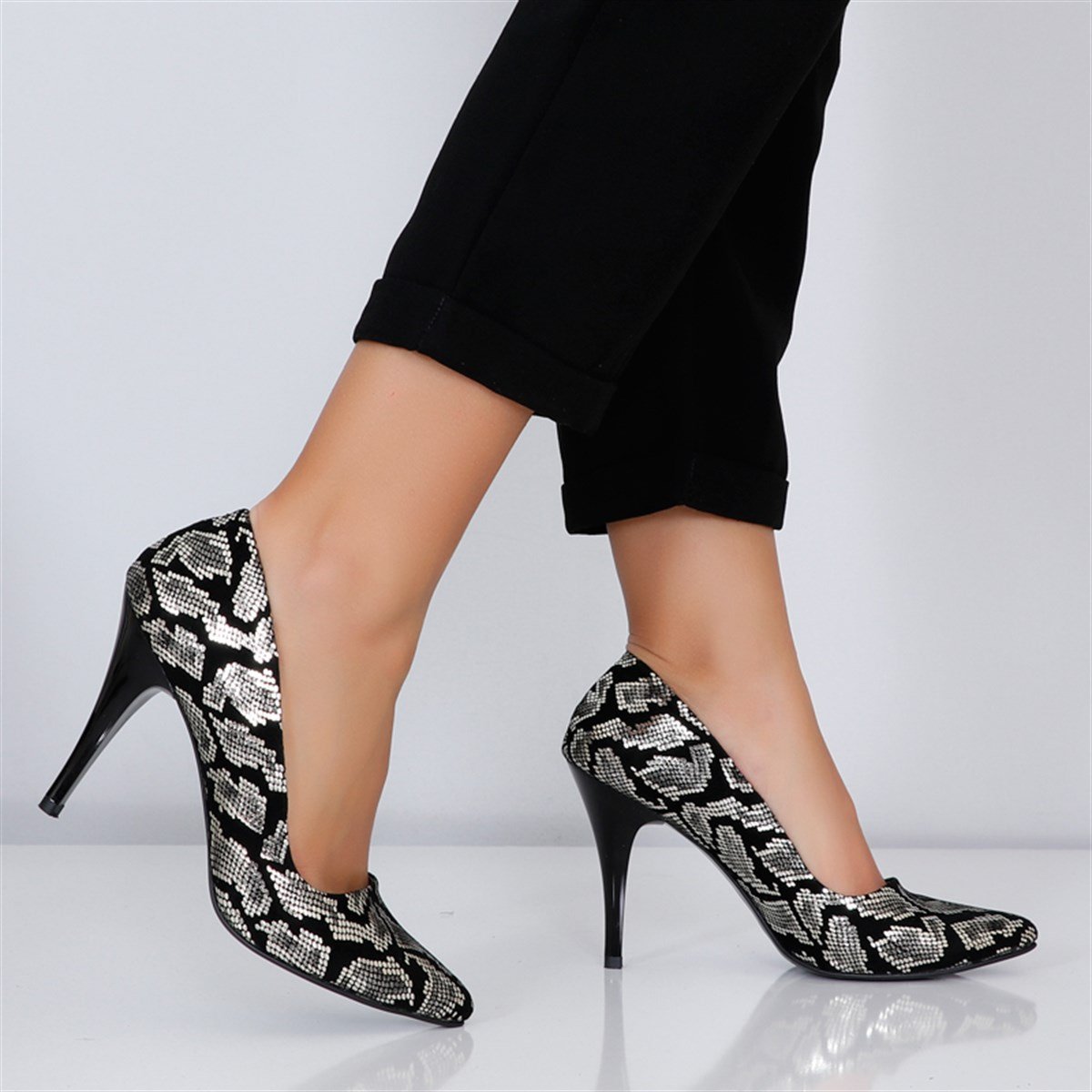 Yüksek Topuklu Kadın Stiletto 072-1