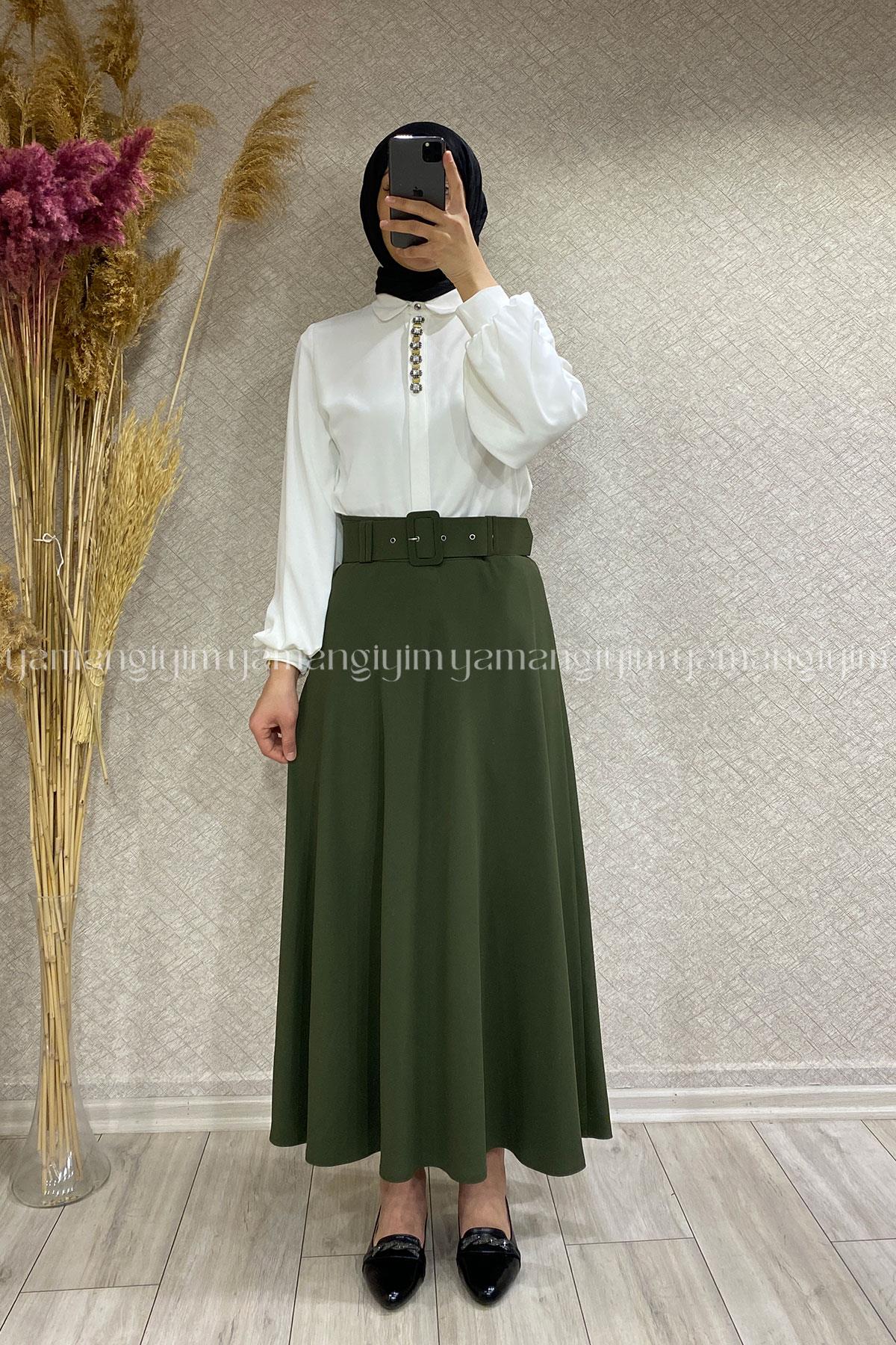 12 İŞLER ETEK - Haki