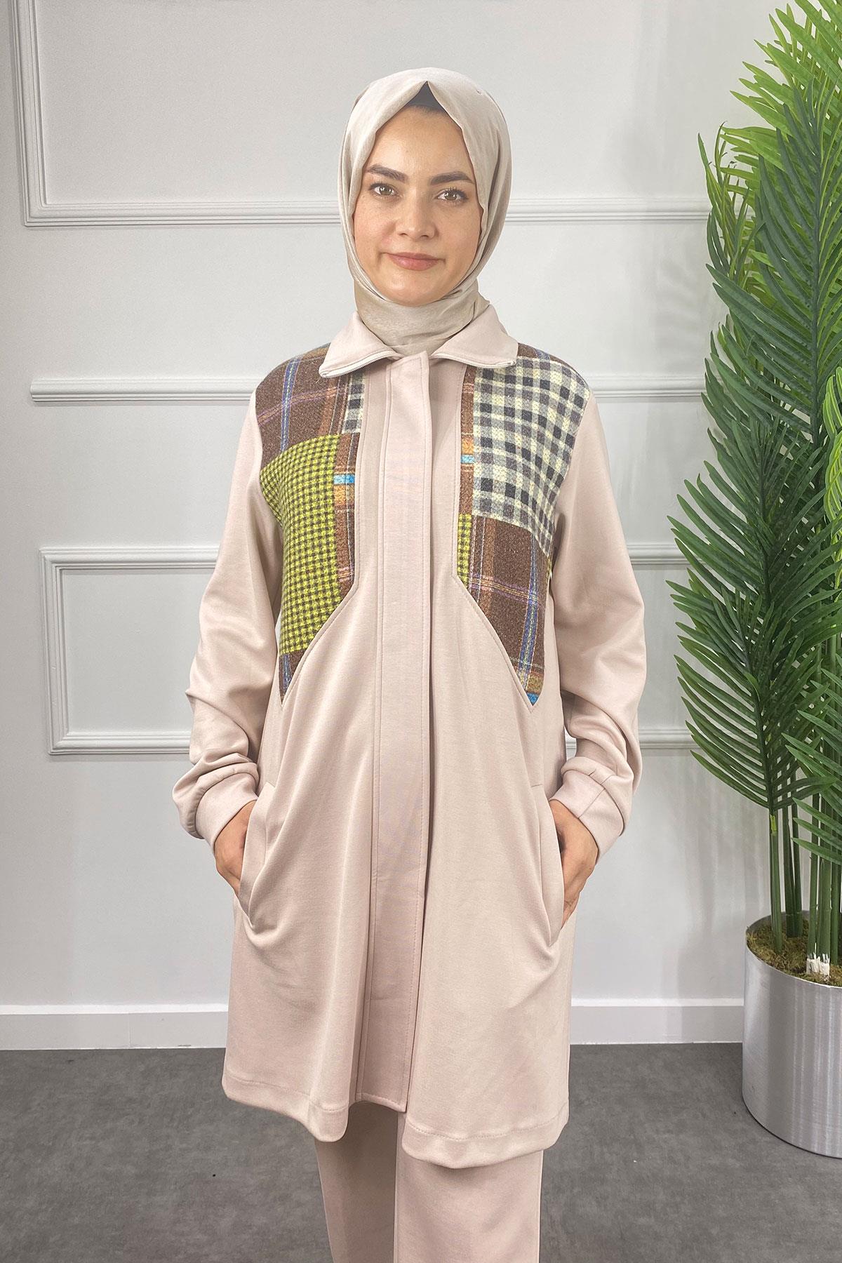 1311 Bayan Takım - Bej