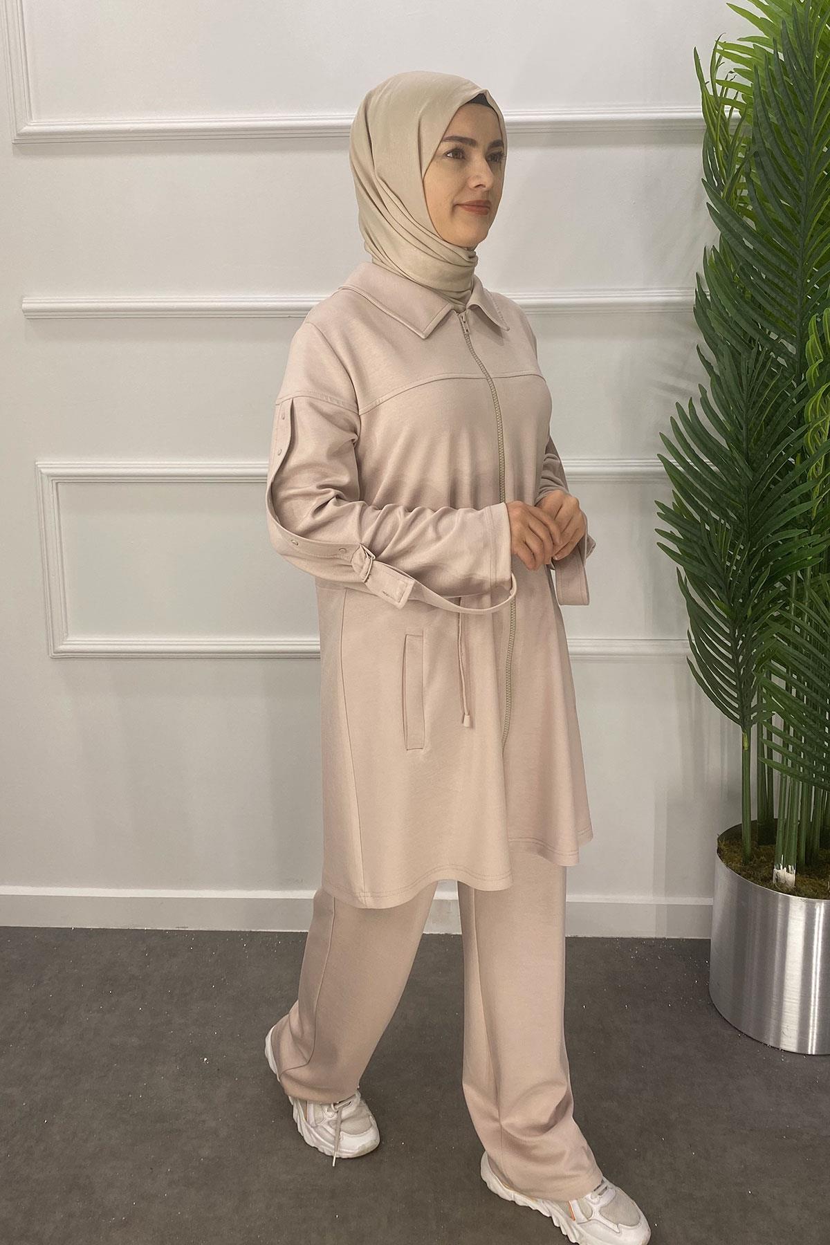 1316 Bayan Takım - Bej