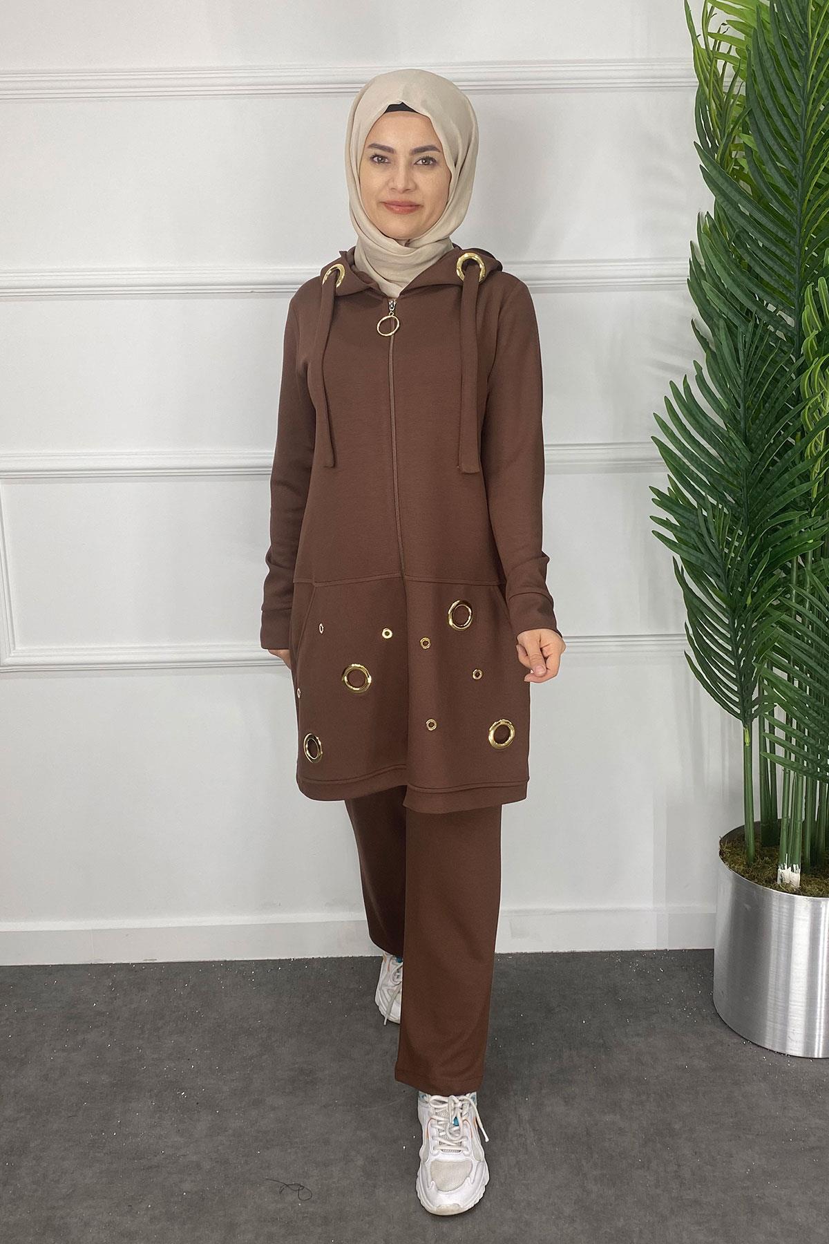 1448 Modal Takım - Kahve