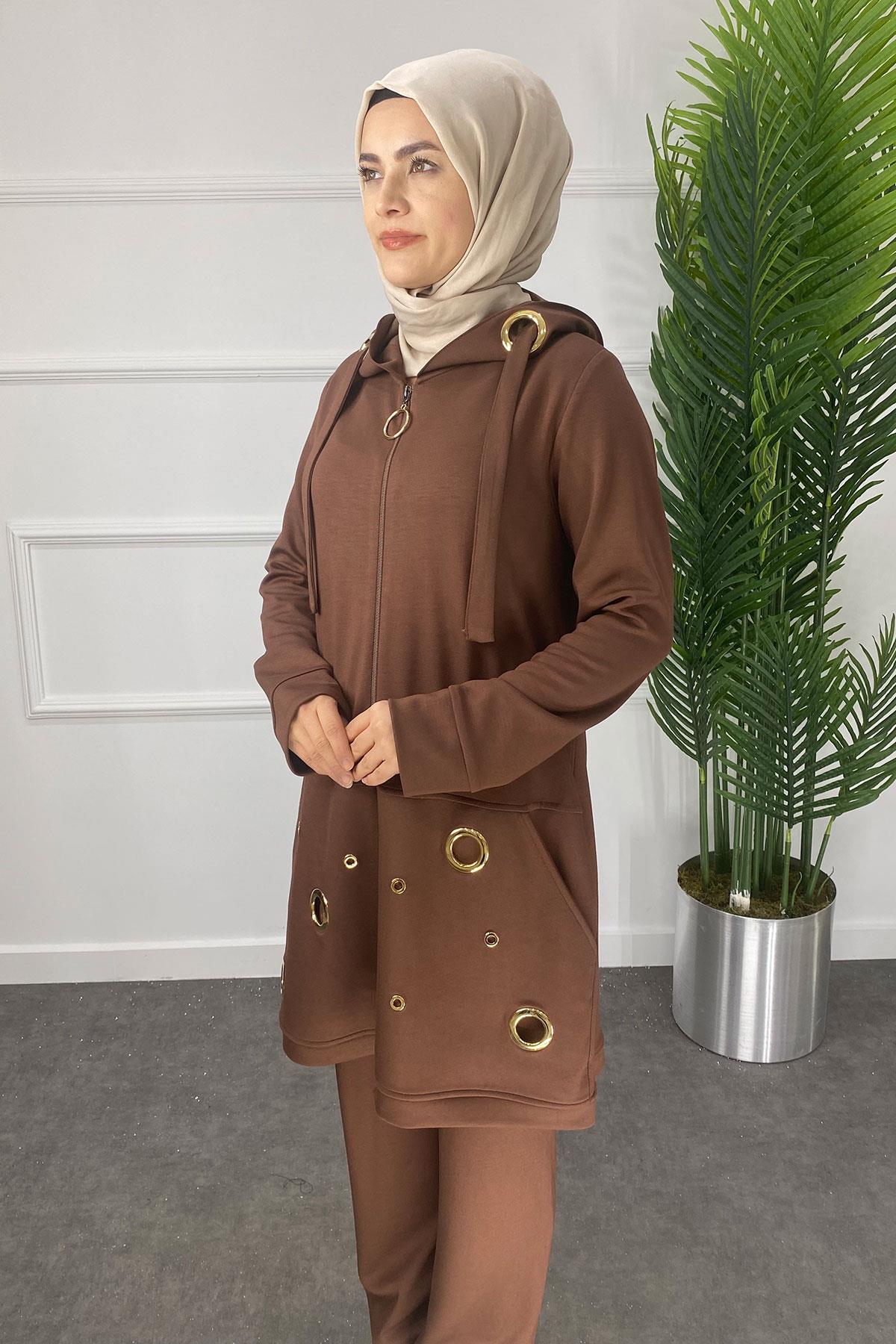 1448 Modal Takım - Kahve