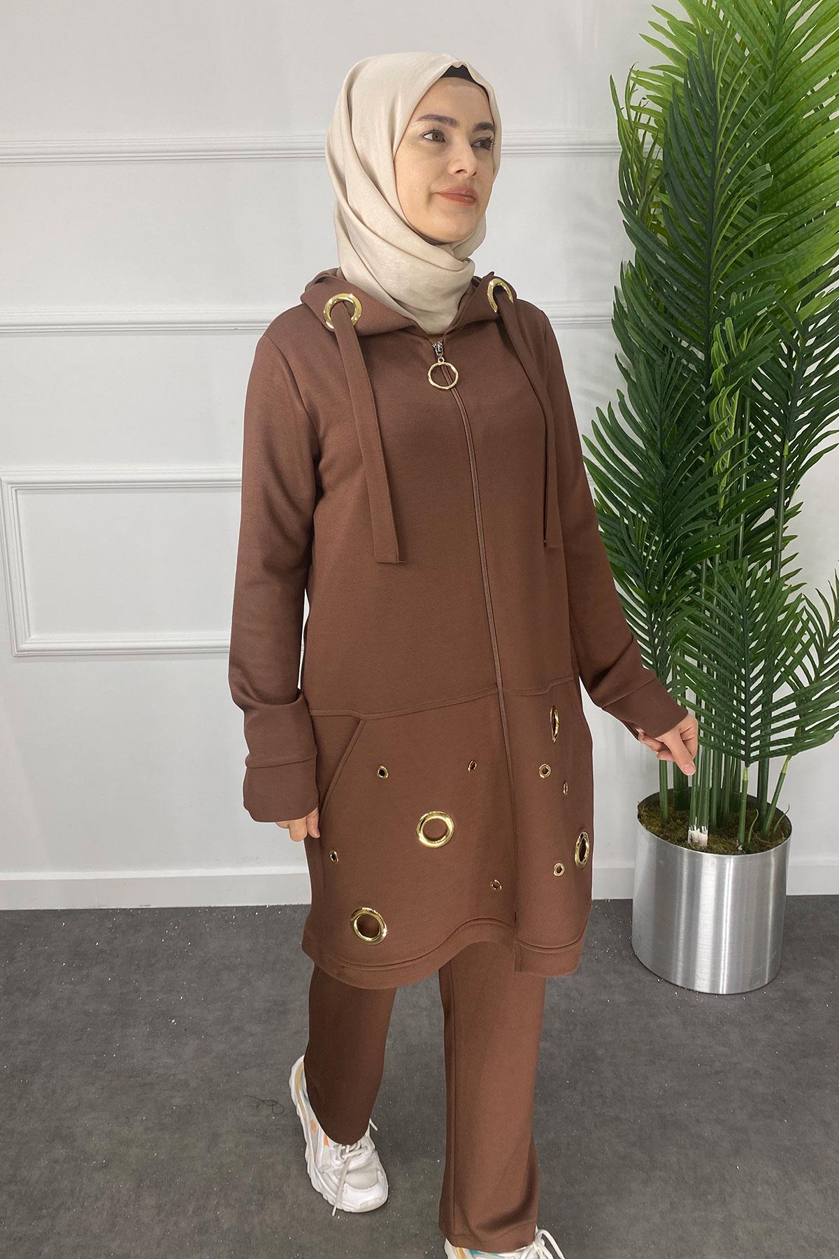 1448 Modal Takım - Kahve