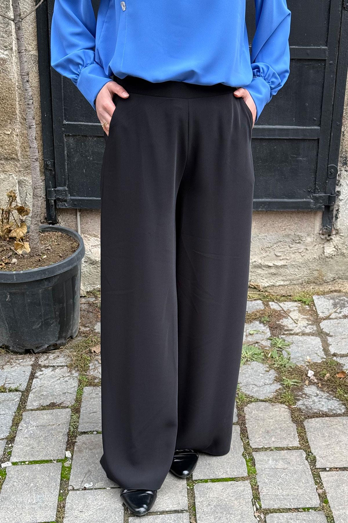 1603 Famelin Pantolon - Siyah