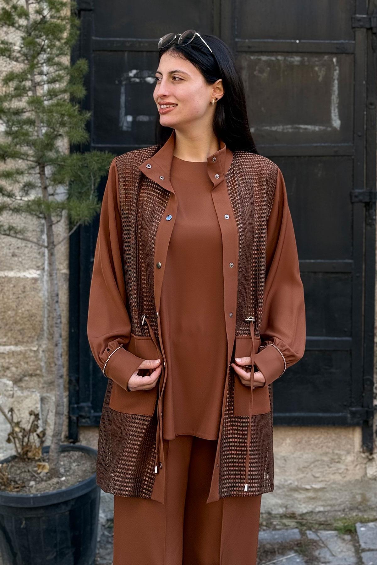 2007 PERİ MODA TAKIM - Taba