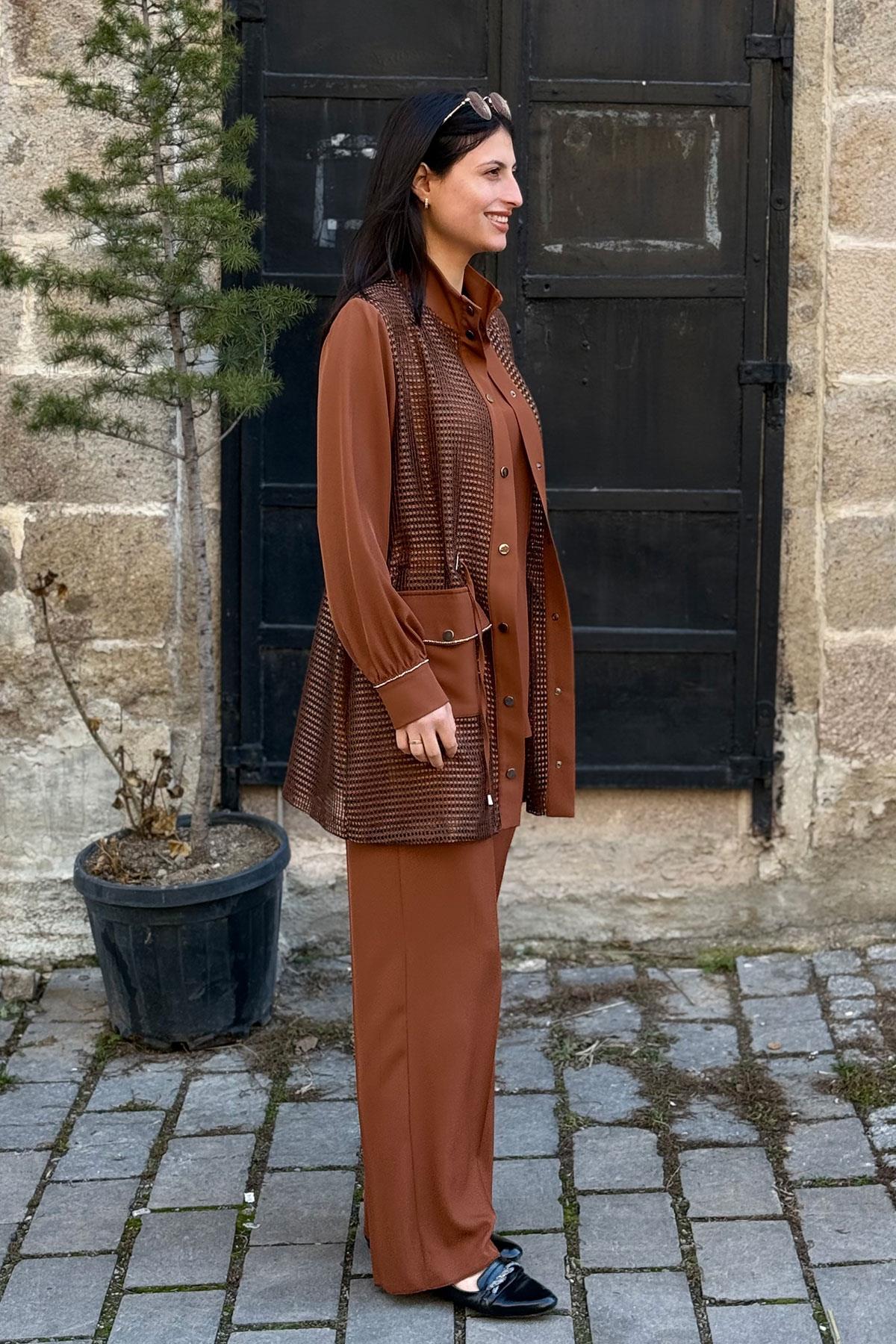 2007 PERİ MODA TAKIM - Taba