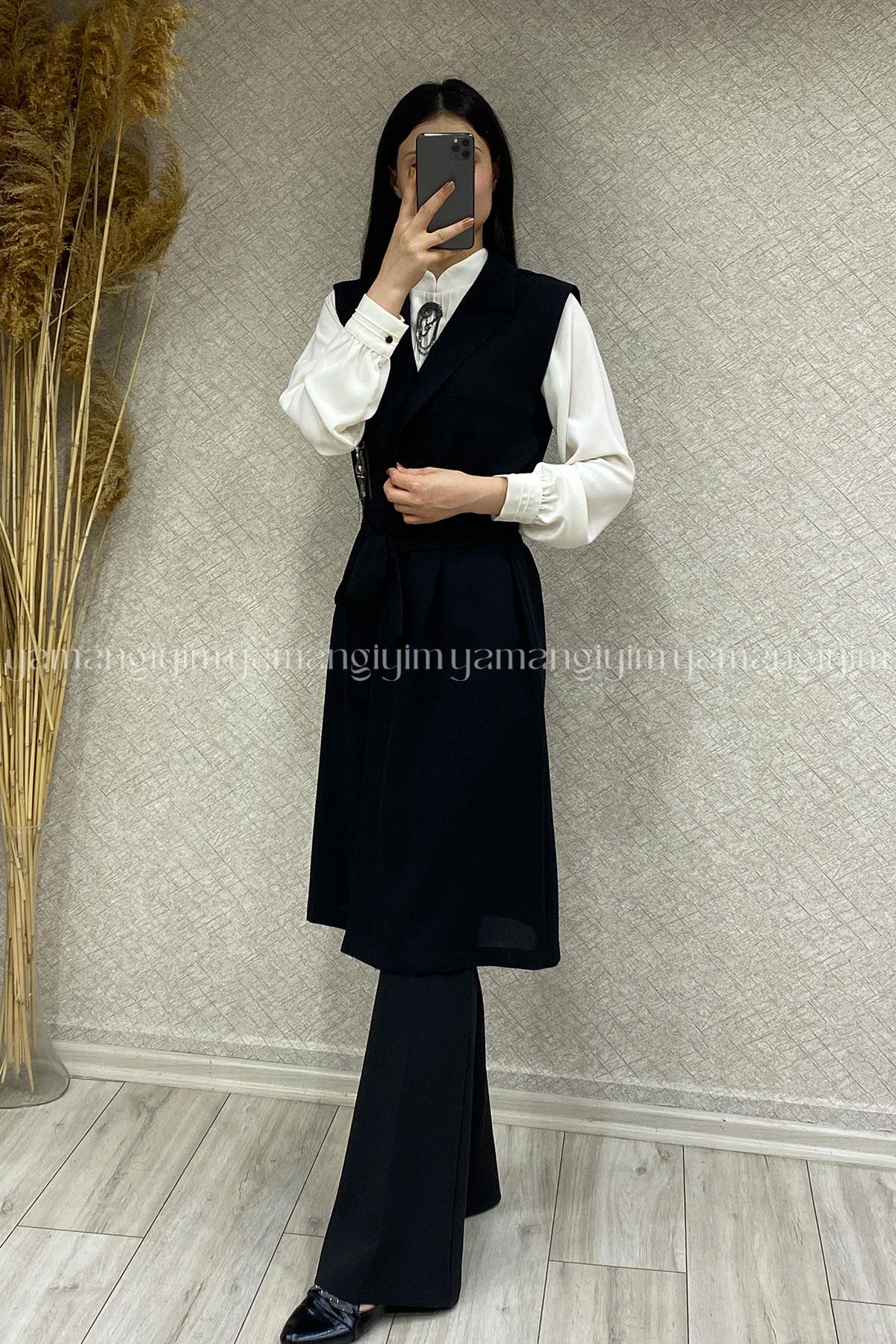 2080 ALYAKA YELEK - Siyah