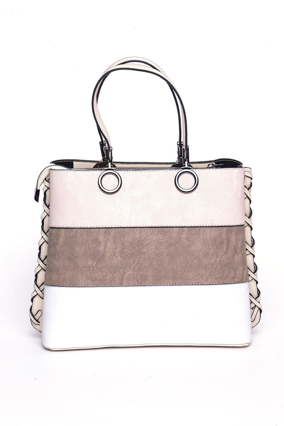 209 ARMİNE BAYAN ÇANTA - KREM