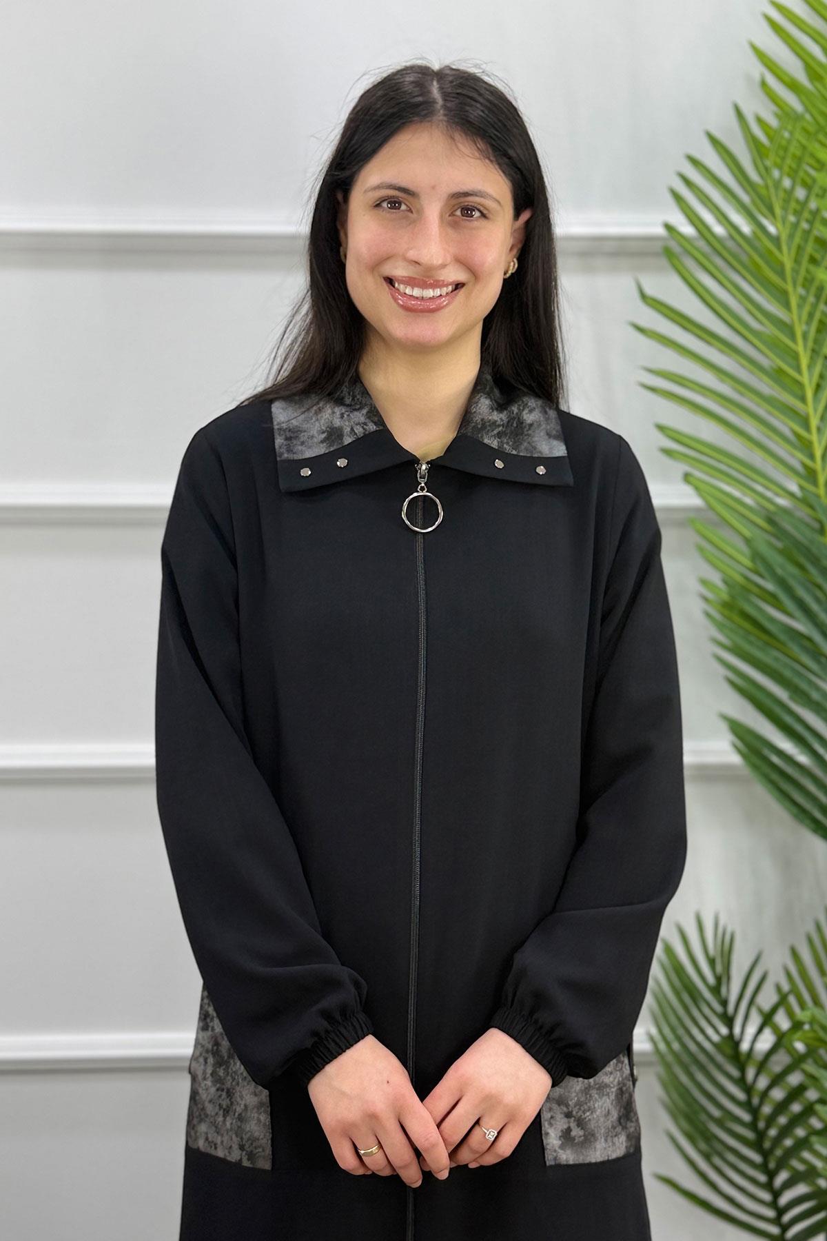 2530 MODA NERVÜR GİY ÇIK KAP - Siyah