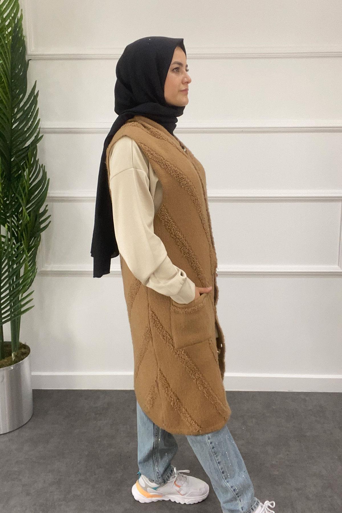 3035 GAYE YELEK - Camel