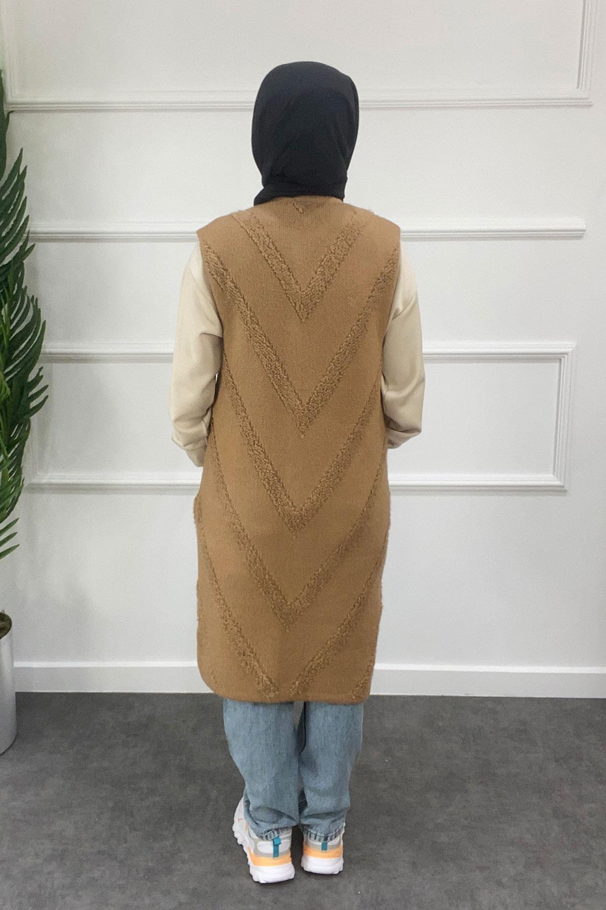 3035 GAYE YELEK - Camel