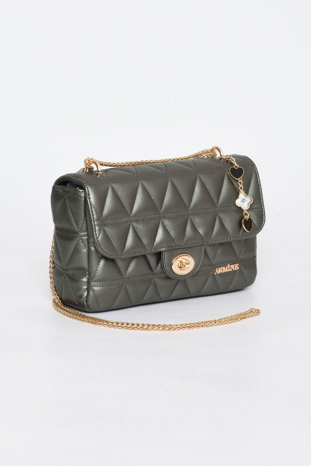 310 ARMİNE BAYAN ÇANTA - Gri