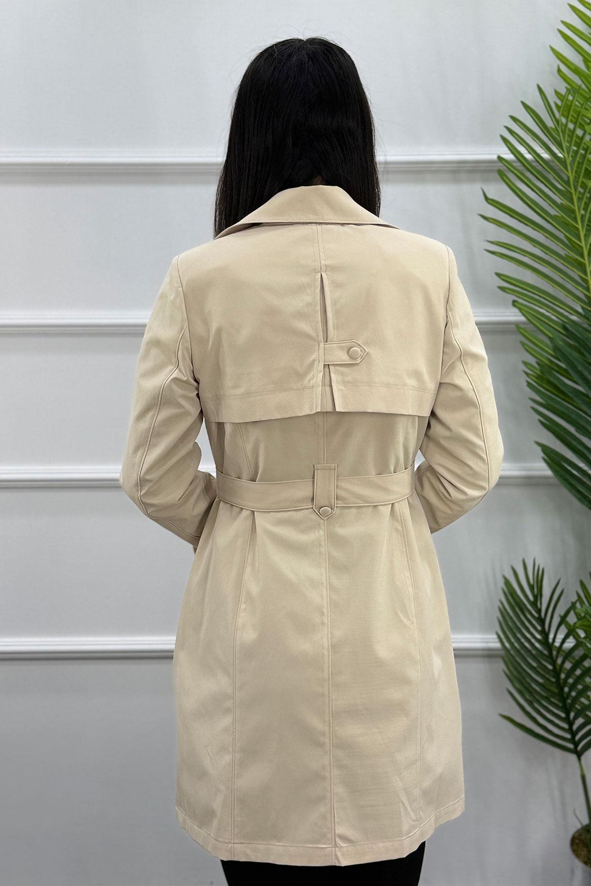 3375 ALYAKA TRENÇ KAP - Kemik