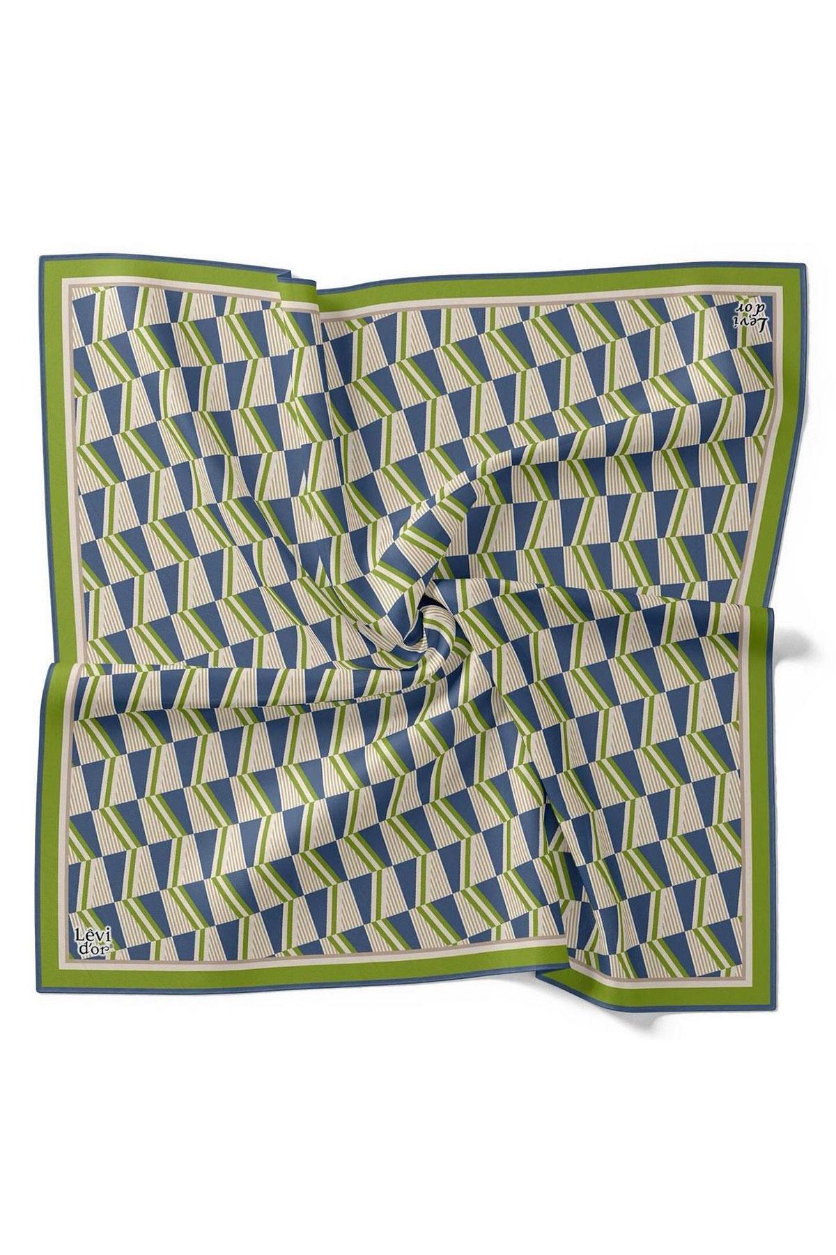 4068 LEVİDOR TWİLL İPEK EŞARP - 4