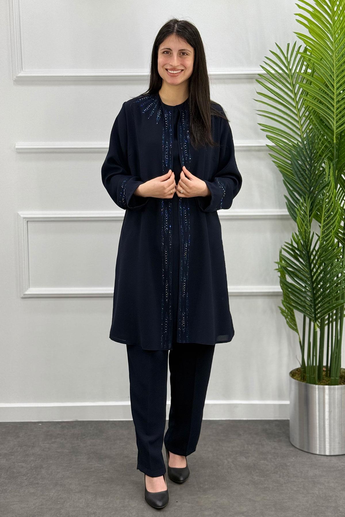 4163 Alyaka Anne Takım - Lacivert