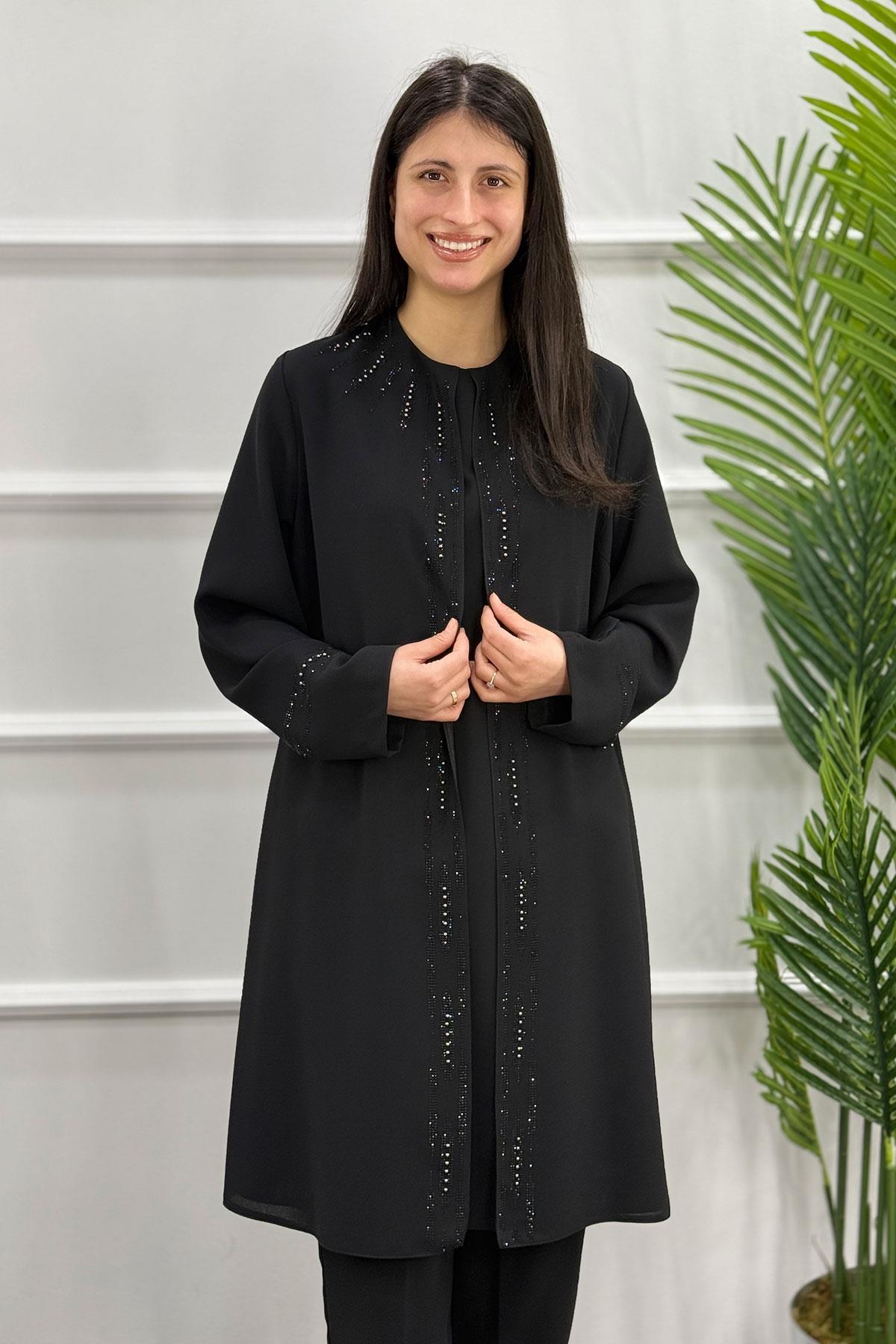 4163 Alyaka Anne Takım - Siyah