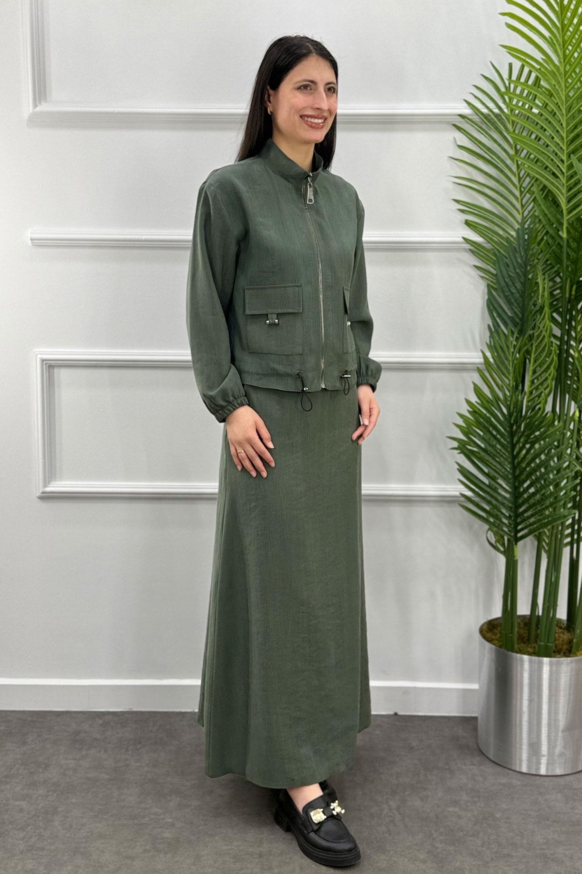 4200 Tesla Etekli Takım - Haki