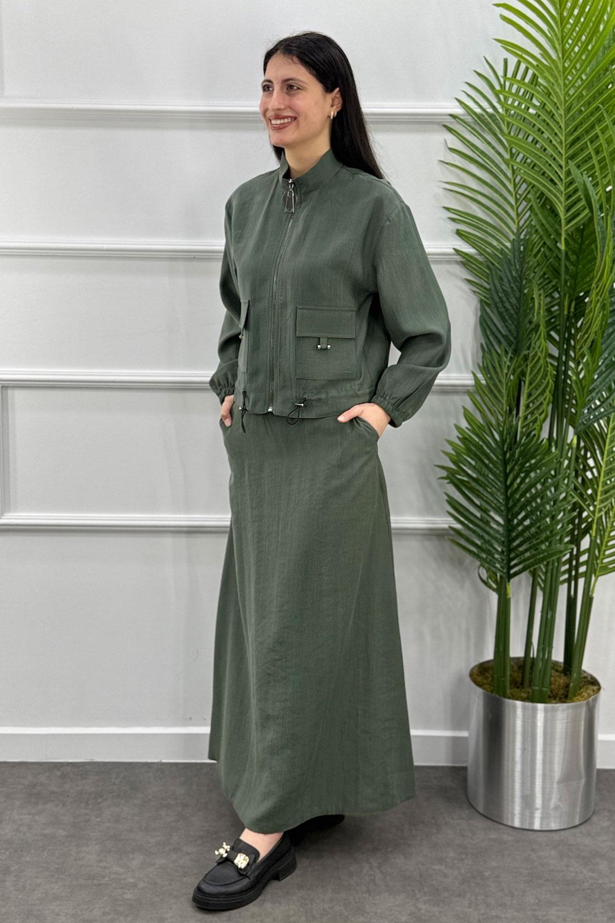 4200 Tesla Etekli Takım - Haki