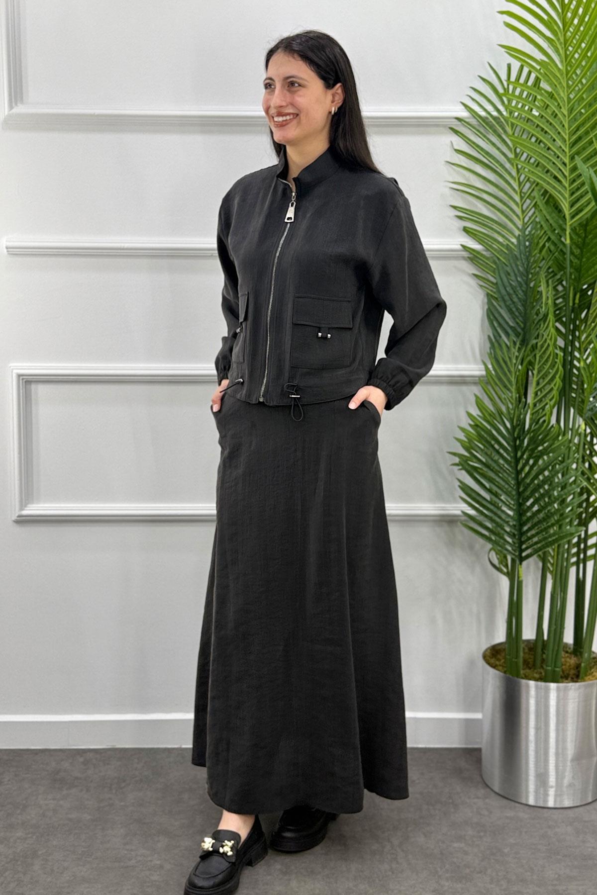 4200 Tesla Etekli Takım - Siyah