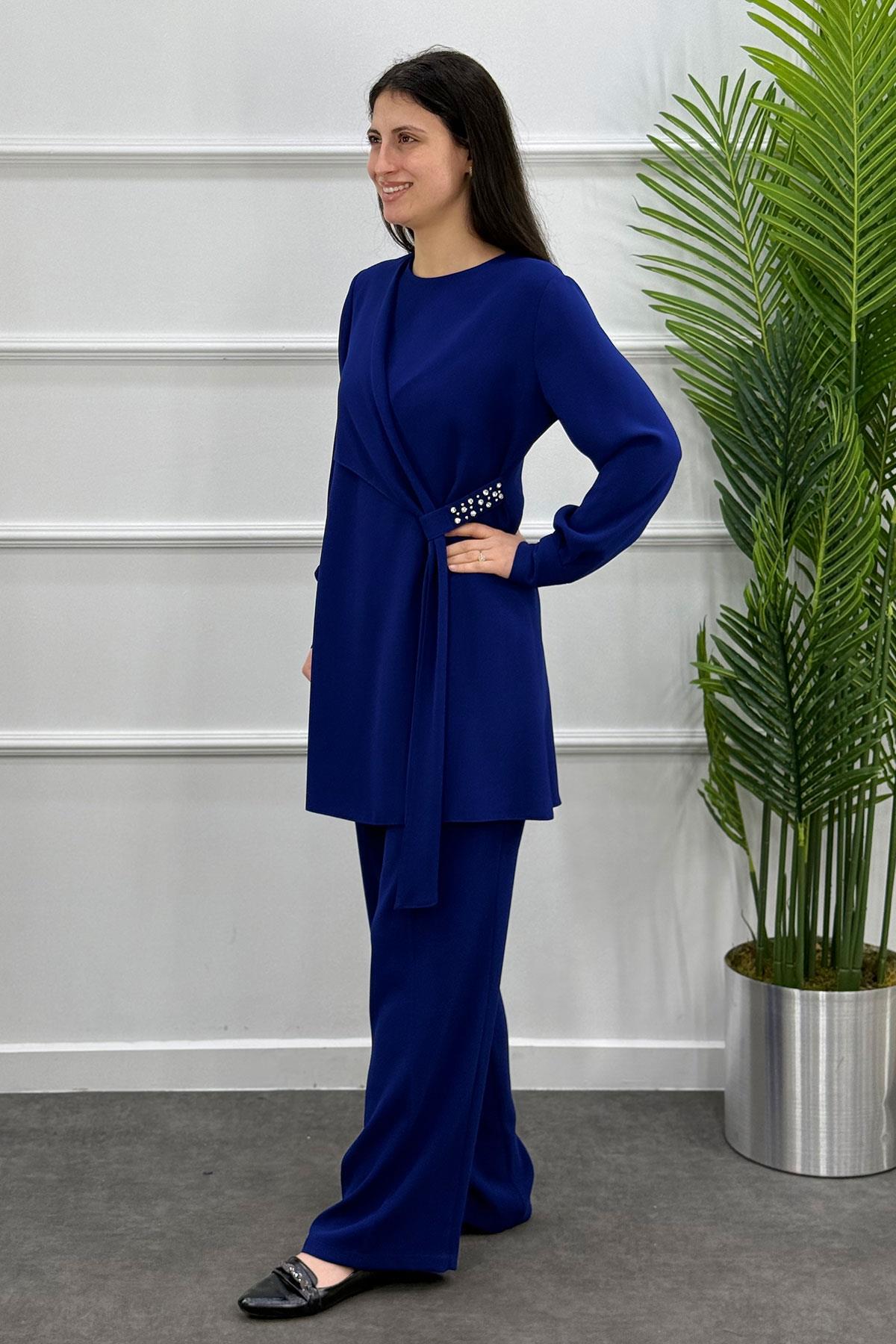 6025 Gaze Sahra Takım - İndigo