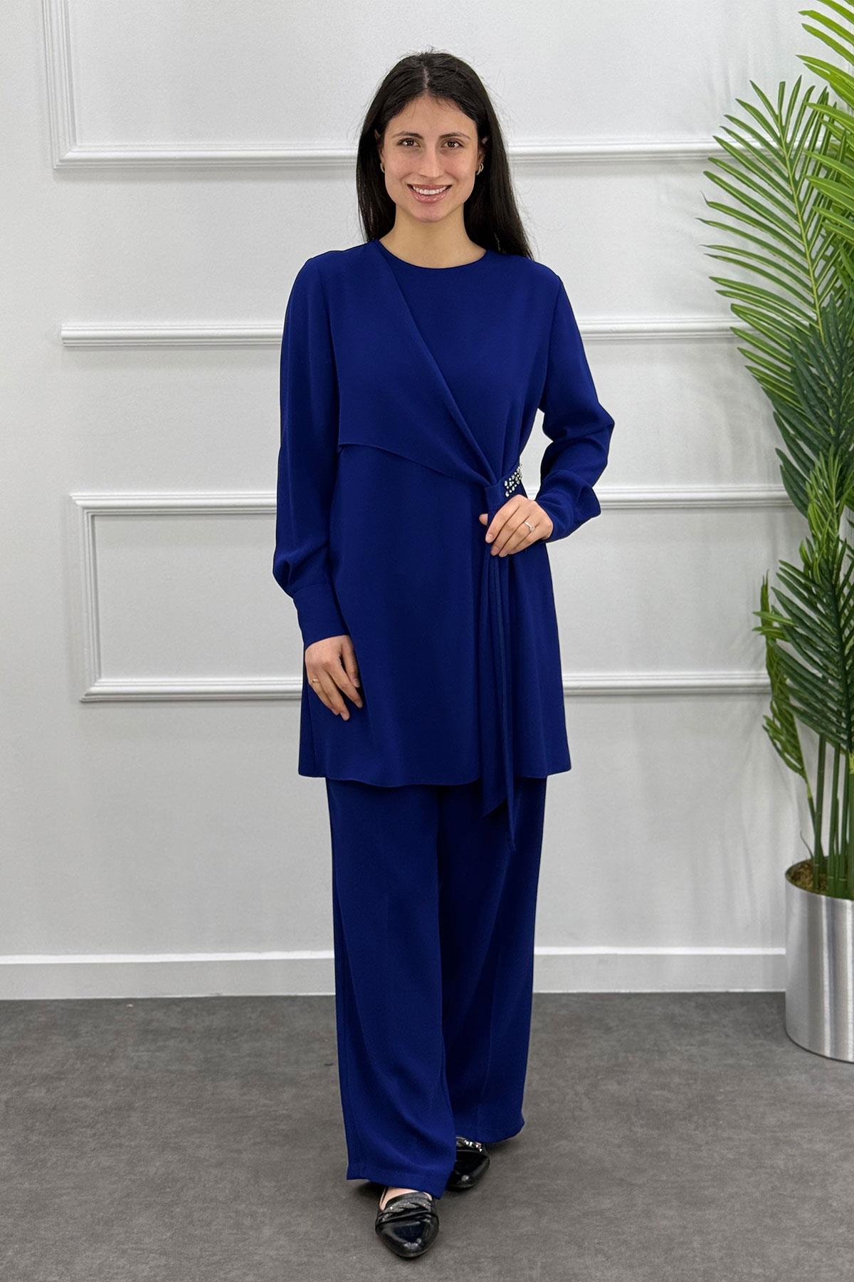 6025 Gaze Sahra Takım - İndigo