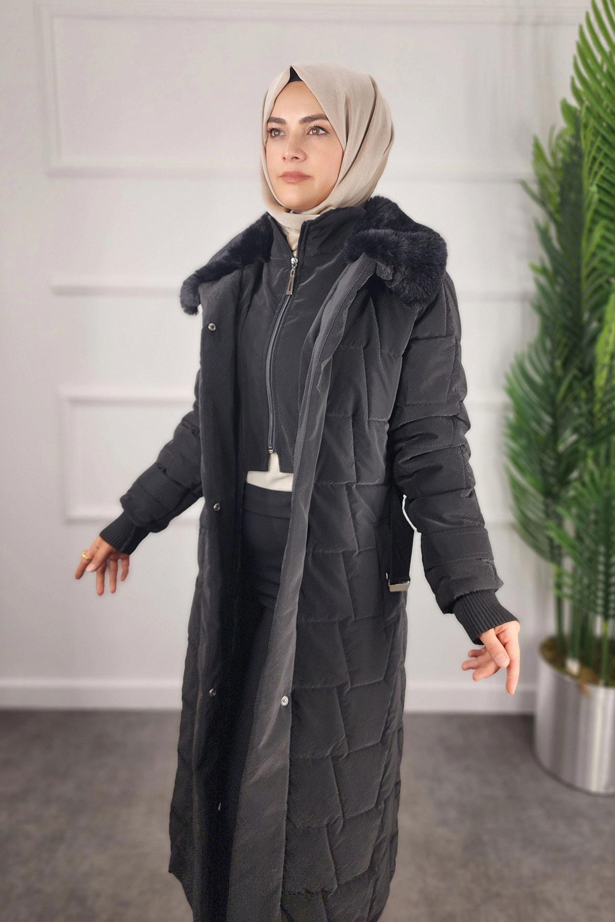 8195 COSMO VAZO KABAN - Siyah