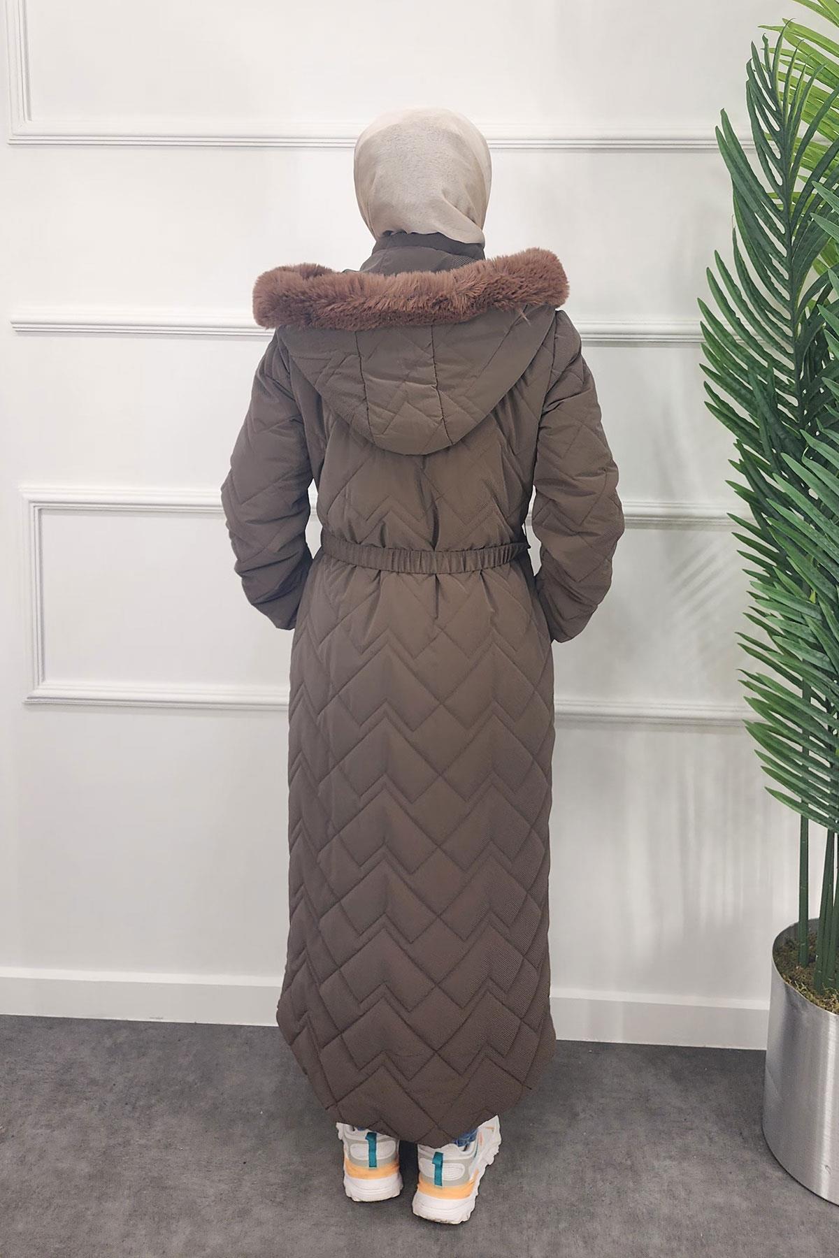 8198 COSMO ÇAVUŞ KABAN - Kahve