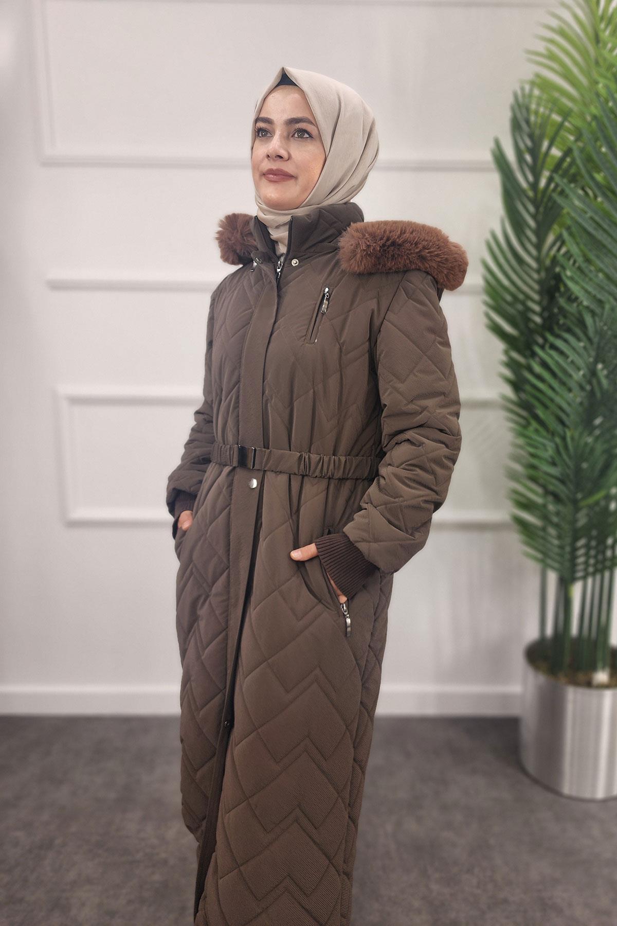 8198 COSMO ÇAVUŞ KABAN - Kahve