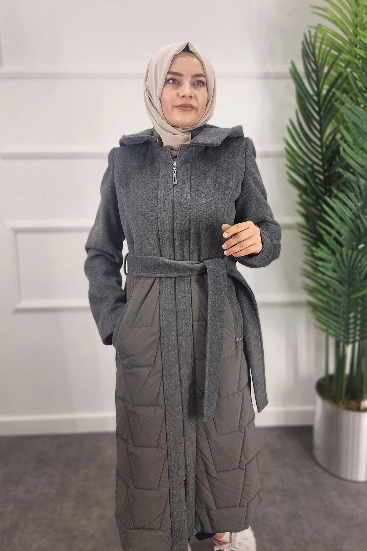 8201 MİLAS ŞİŞME KABAN - Gri