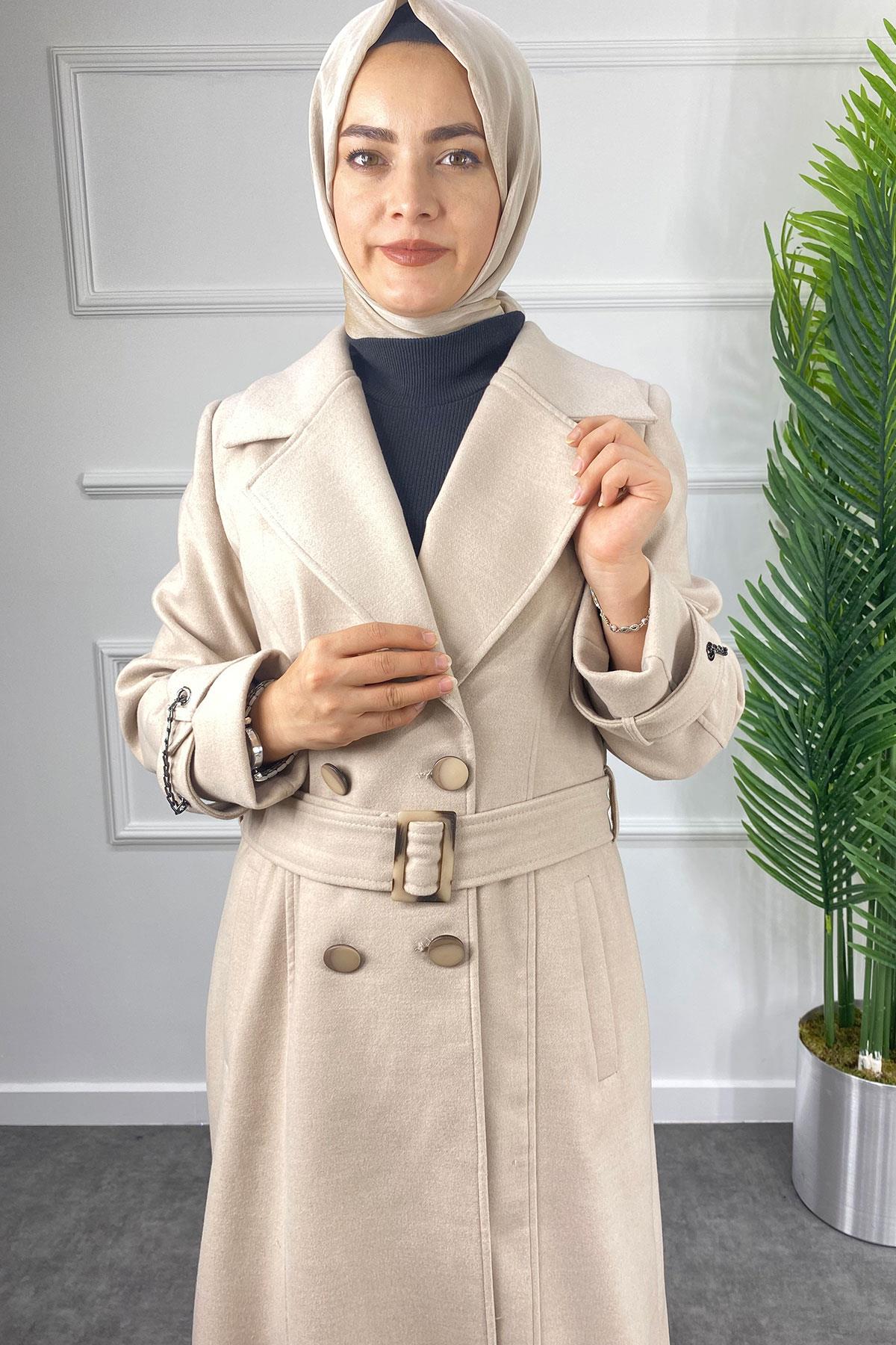 8215 KAŞE KABAN - Bej