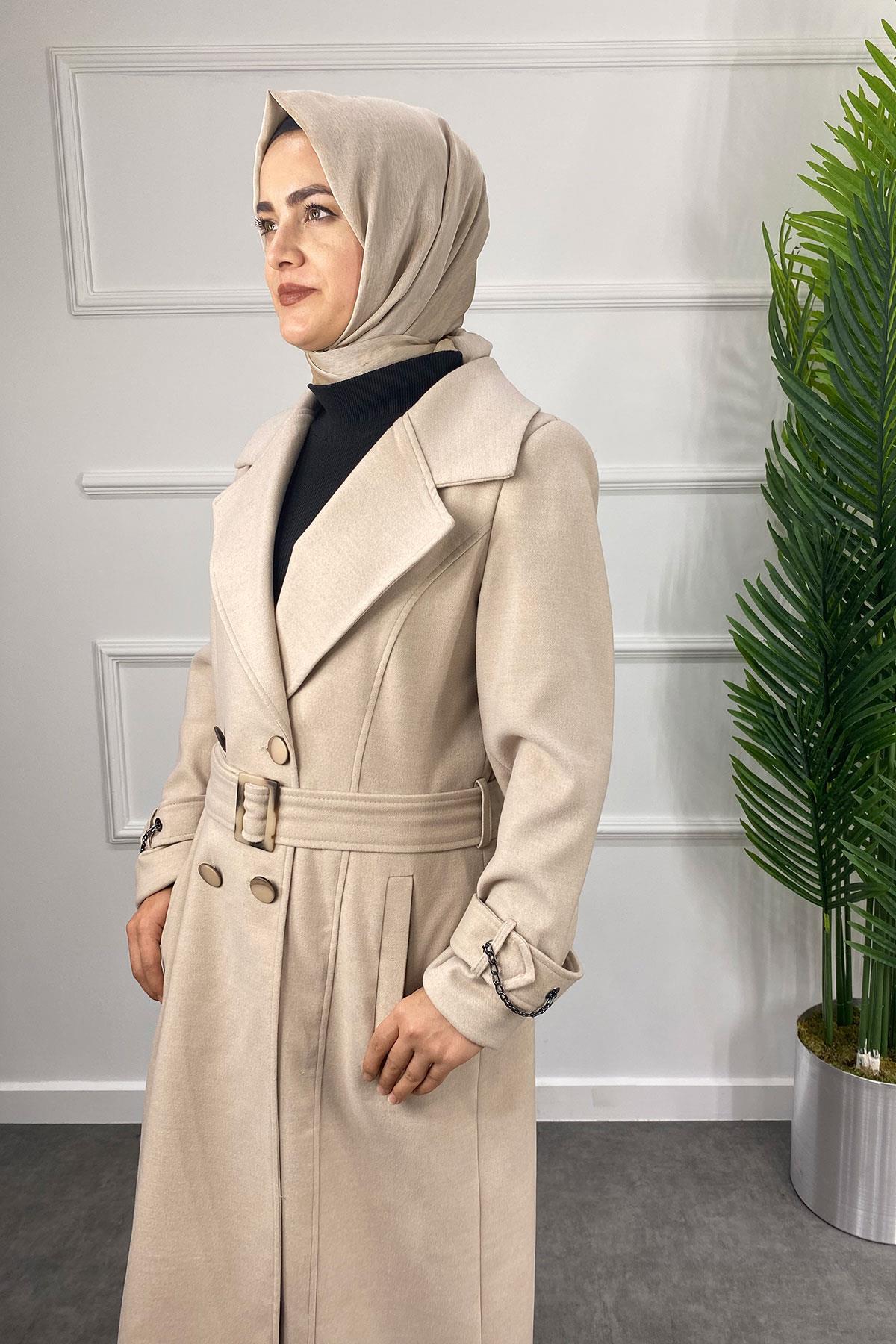 8215 KAŞE KABAN - Bej