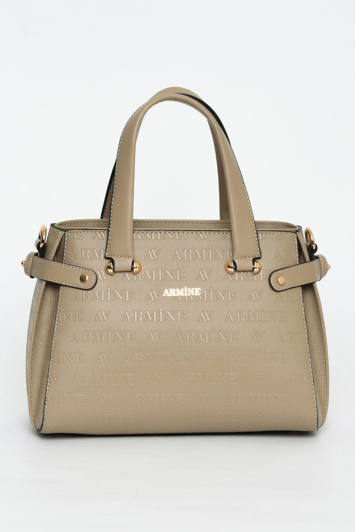 Armine Kadın Çanta Lazer Baskılı 172 - VİZON
