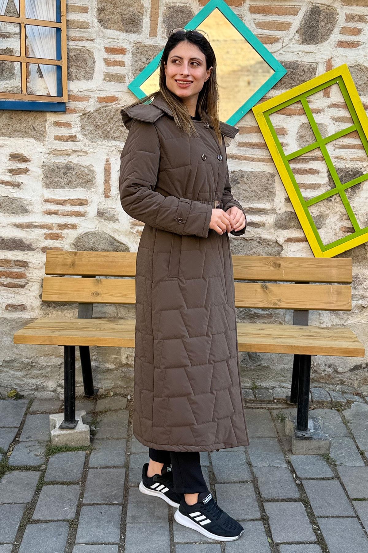 Beli Kemerli Cosmo Vazo Kaban - KAHVE