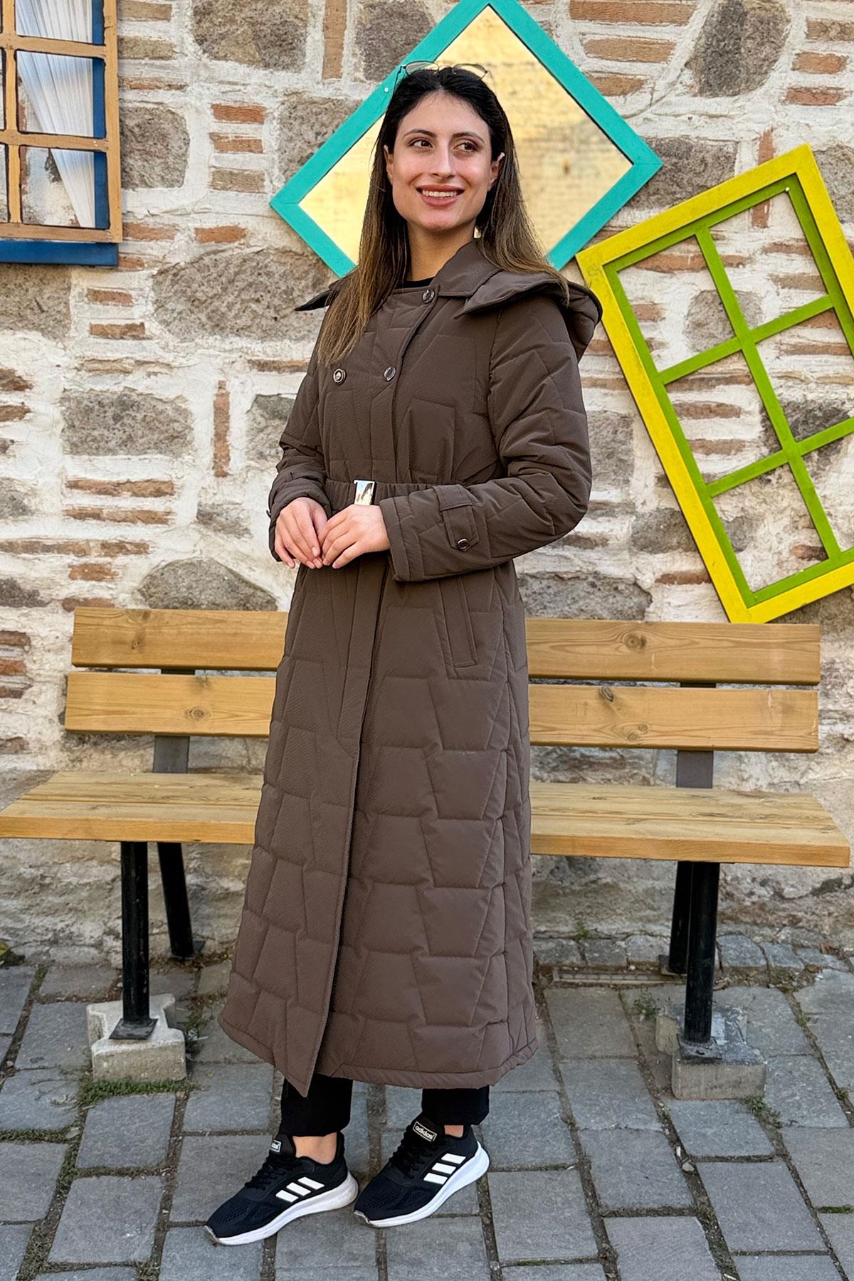 Beli Kemerli Cosmo Vazo Kaban - KAHVE