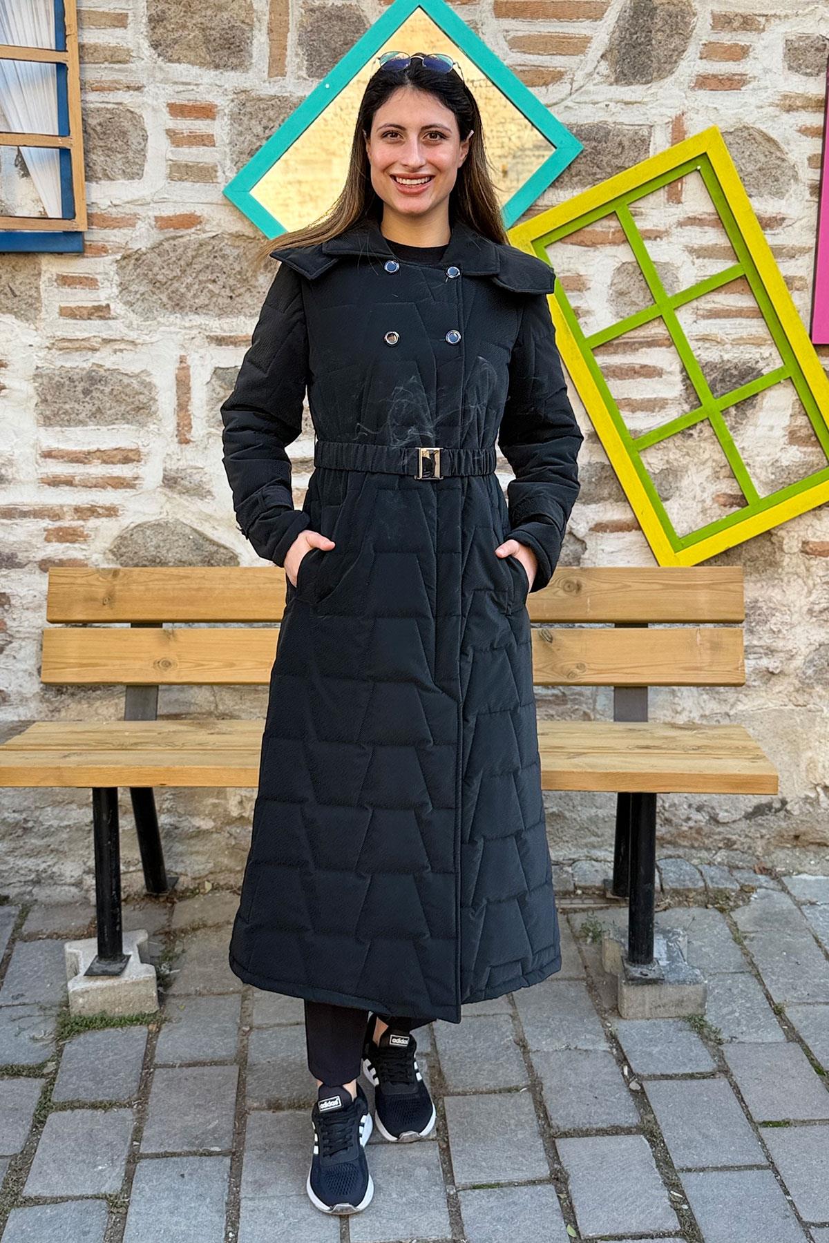 Beli Kemerli Cosmo Vazo Kaban - SİYAH