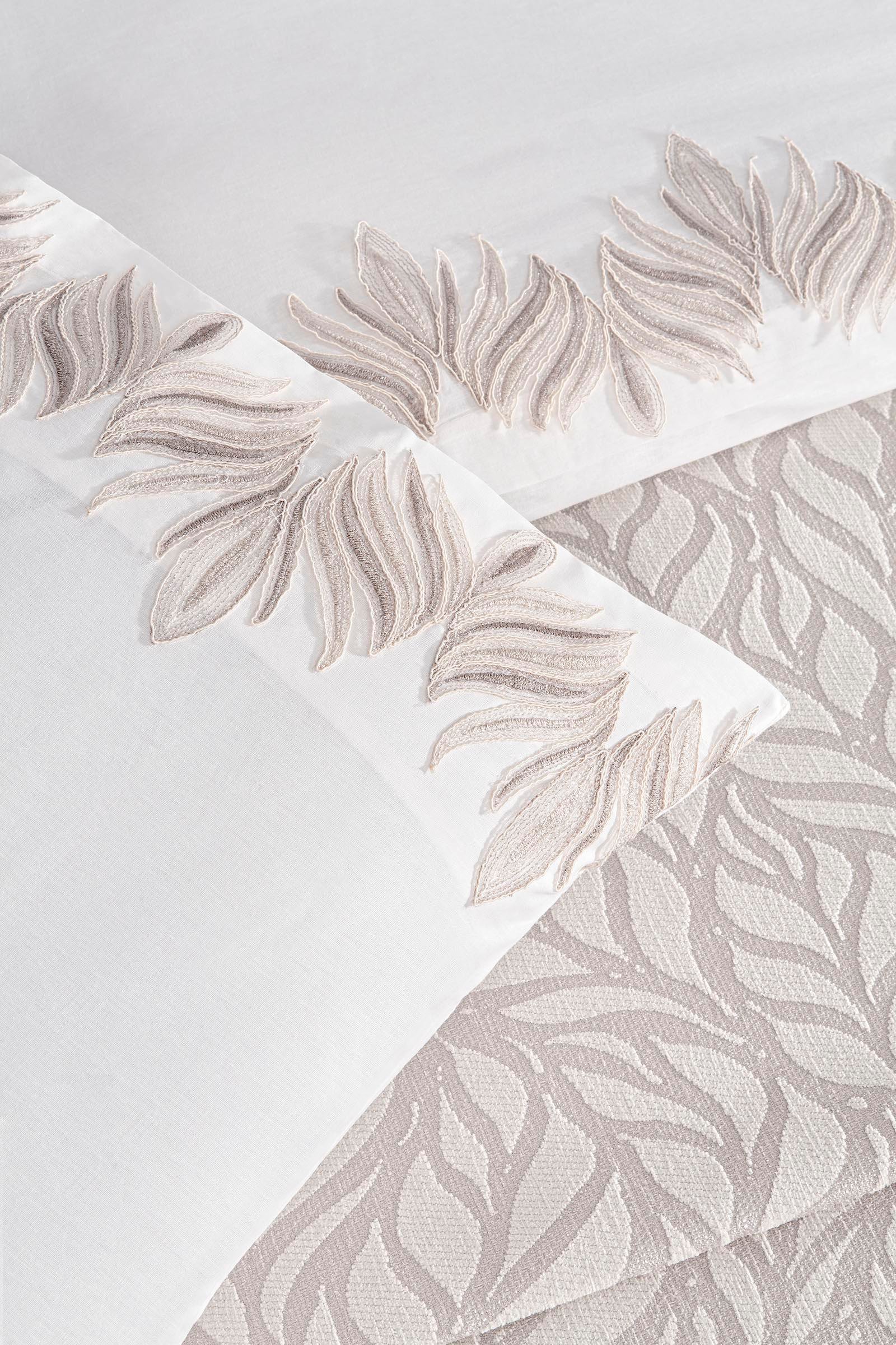 ÇEYİZ SETİ LEAF - Krem