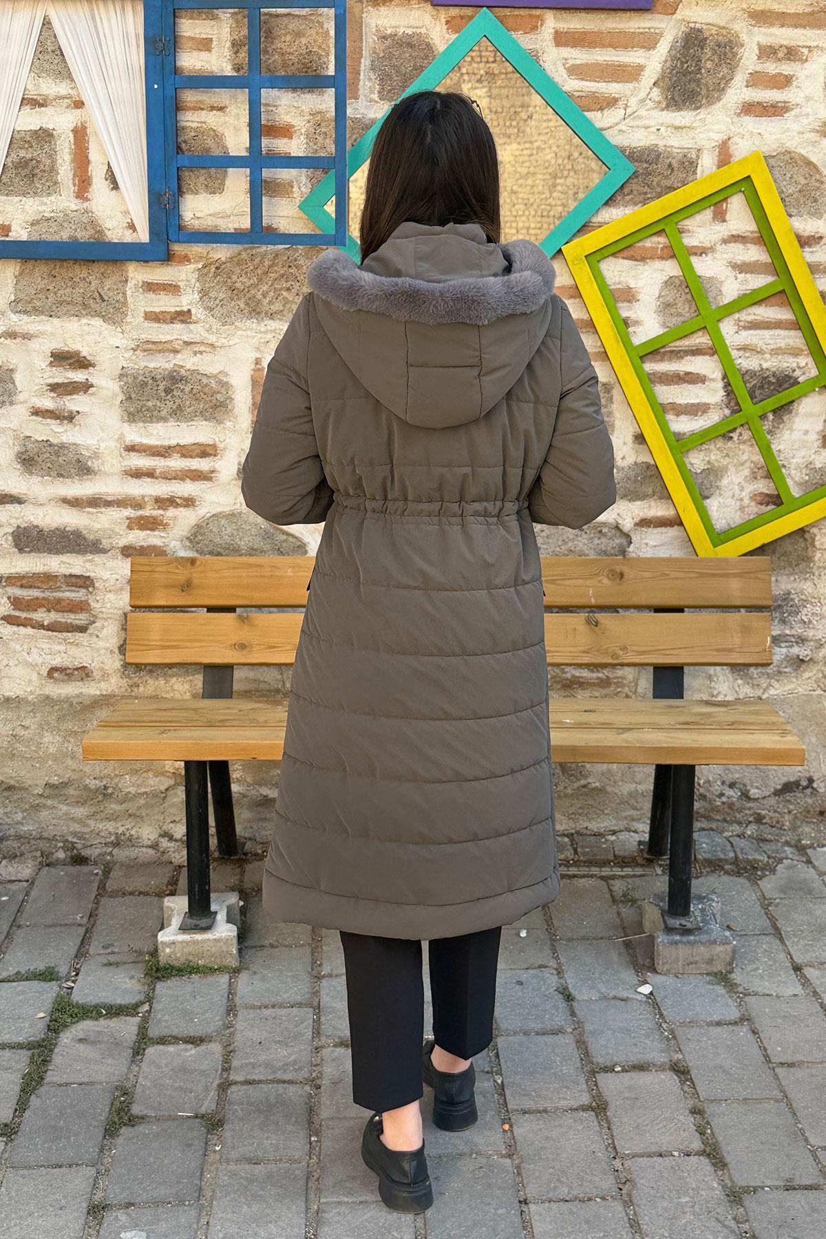 Cosmo Ray Büyük Beden Kaban - GRİ