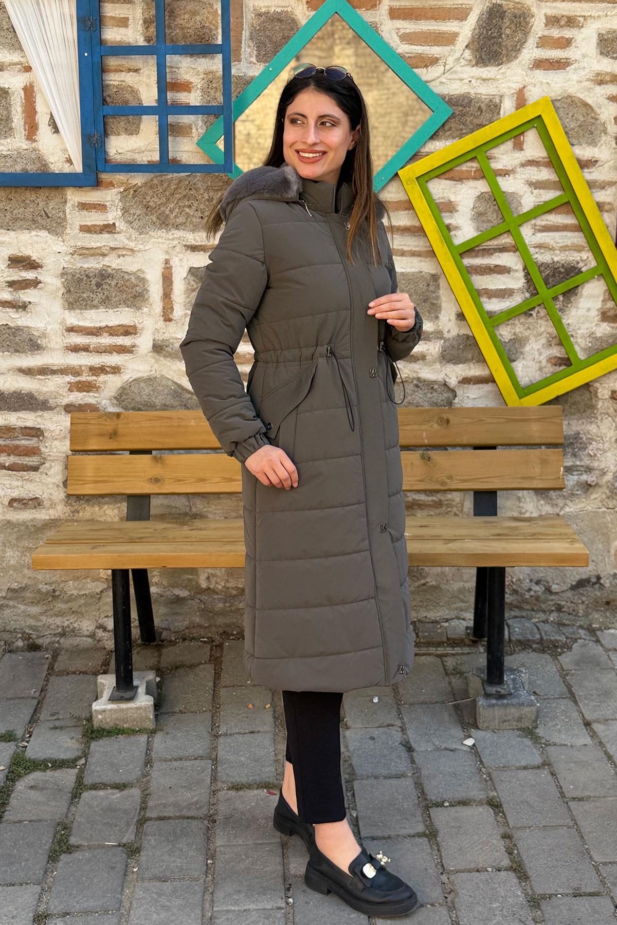 Cosmo Ray Büyük Beden Kaban - GRİ