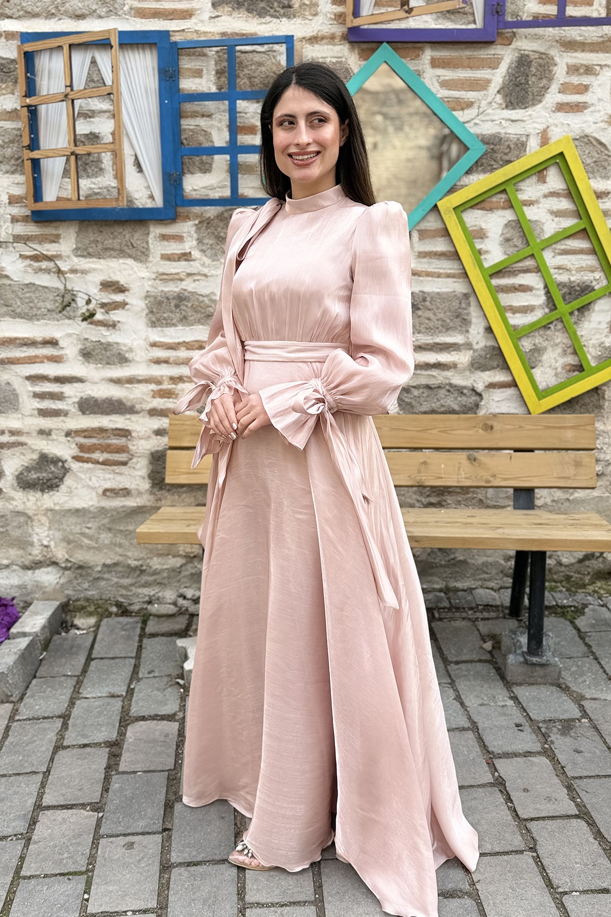 Eliza Tesettür Abiye - GÜL