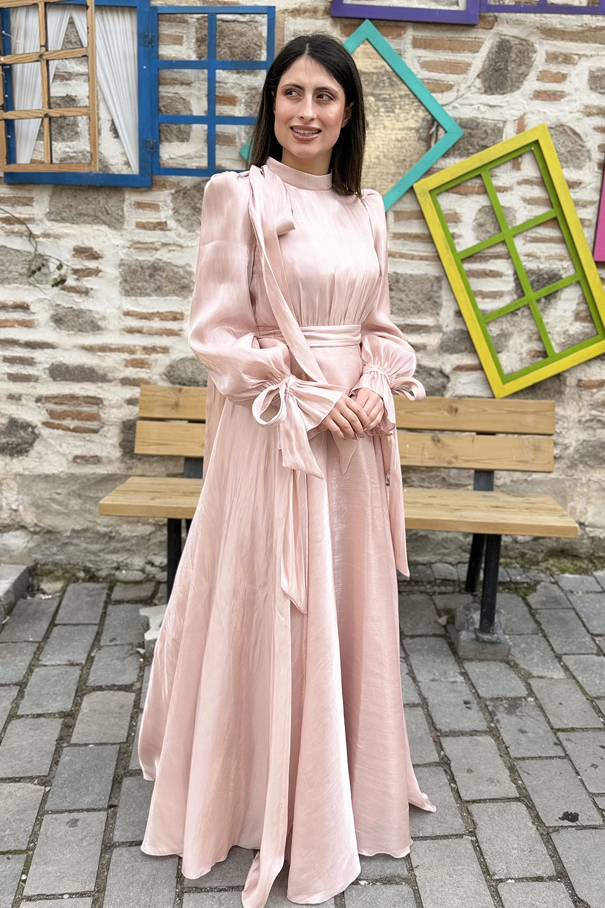 Eliza Tesettür Abiye - GÜL