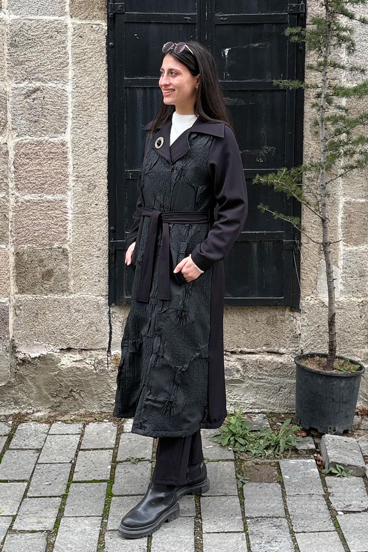 1301 WENNEW BAYAN GİYÇIK - Siyah