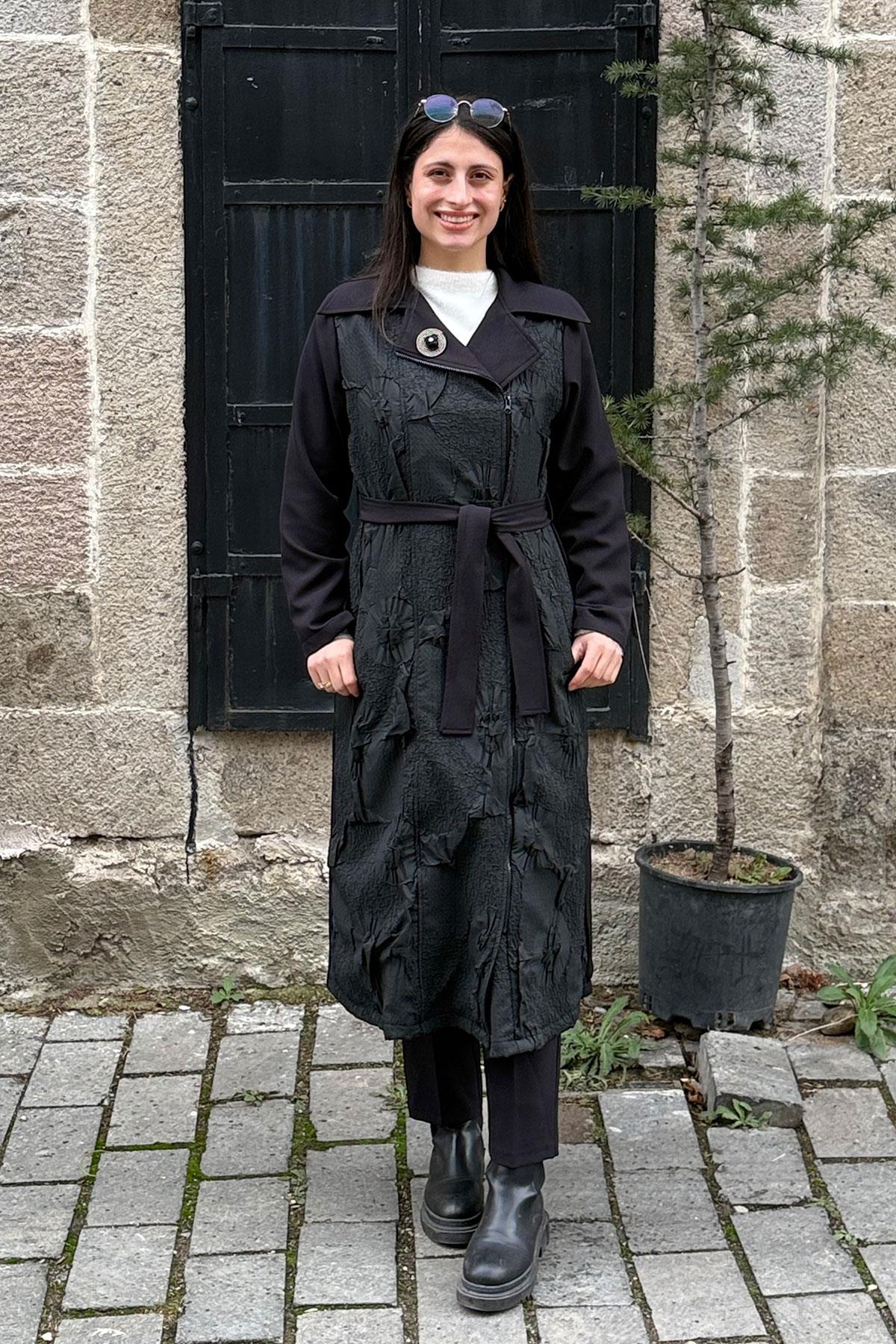 1301 WENNEW BAYAN GİYÇIK - Siyah